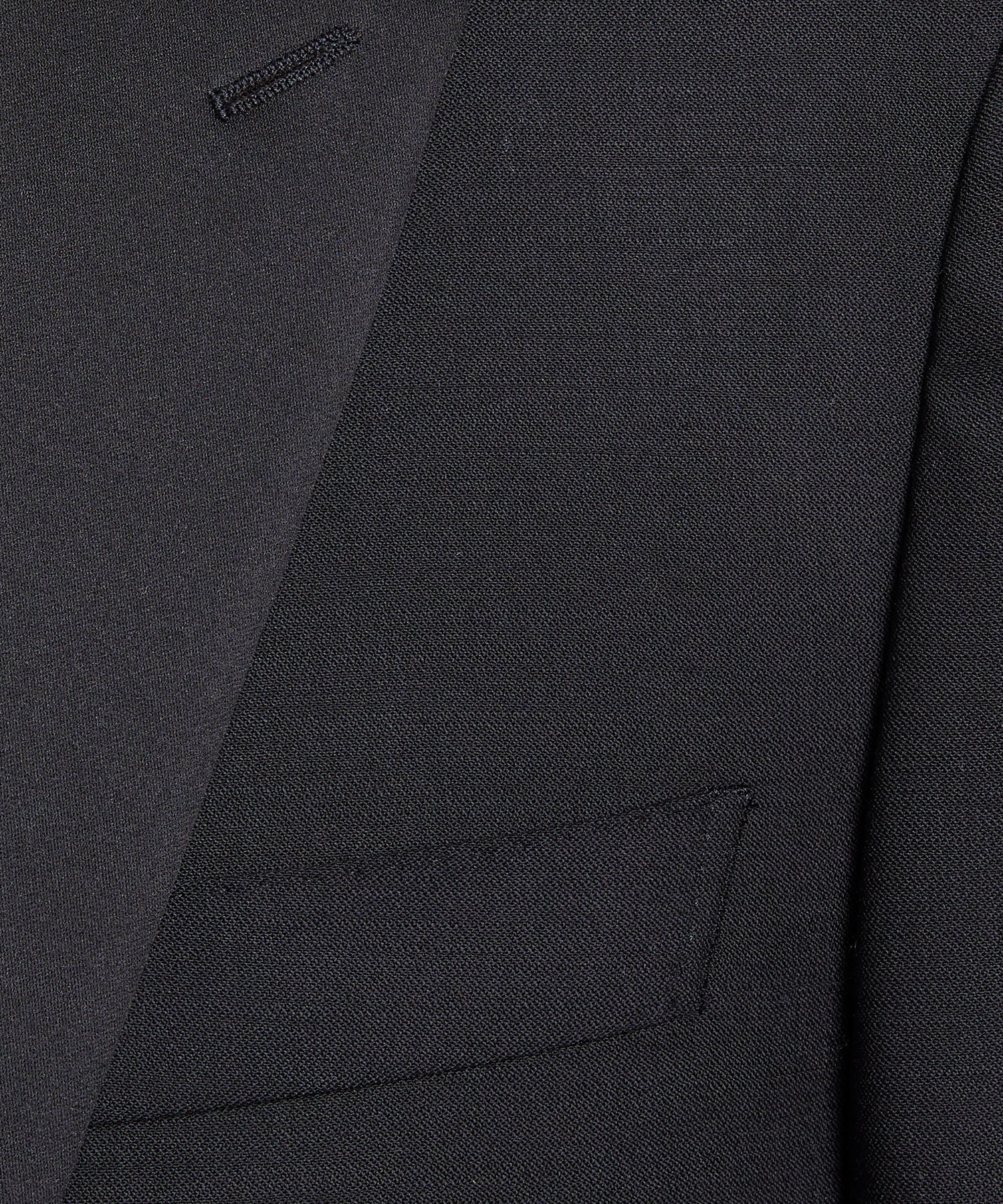 Made in USA Sutton Peak Lapel Tuxedo Jacket in Black - Image 3