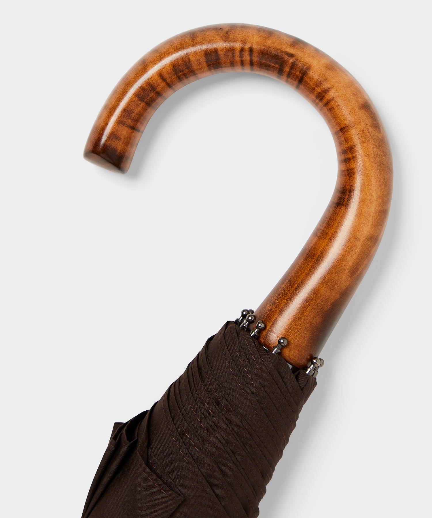 Fox Umbrellas Small Umbrella in Brown - Image 4