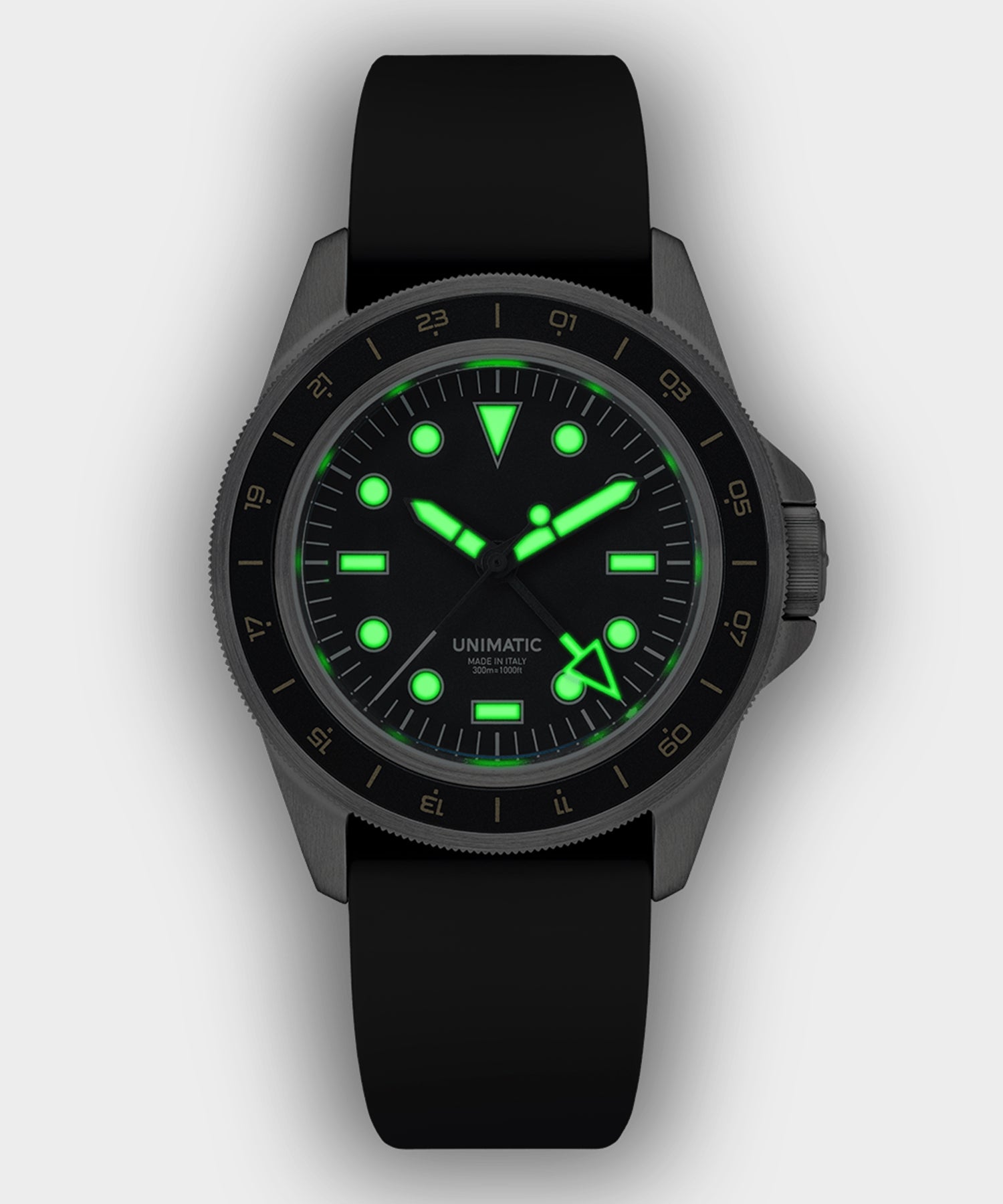 Unimatic U1-GMT-DHB Heritage Diver Watch - Image 2