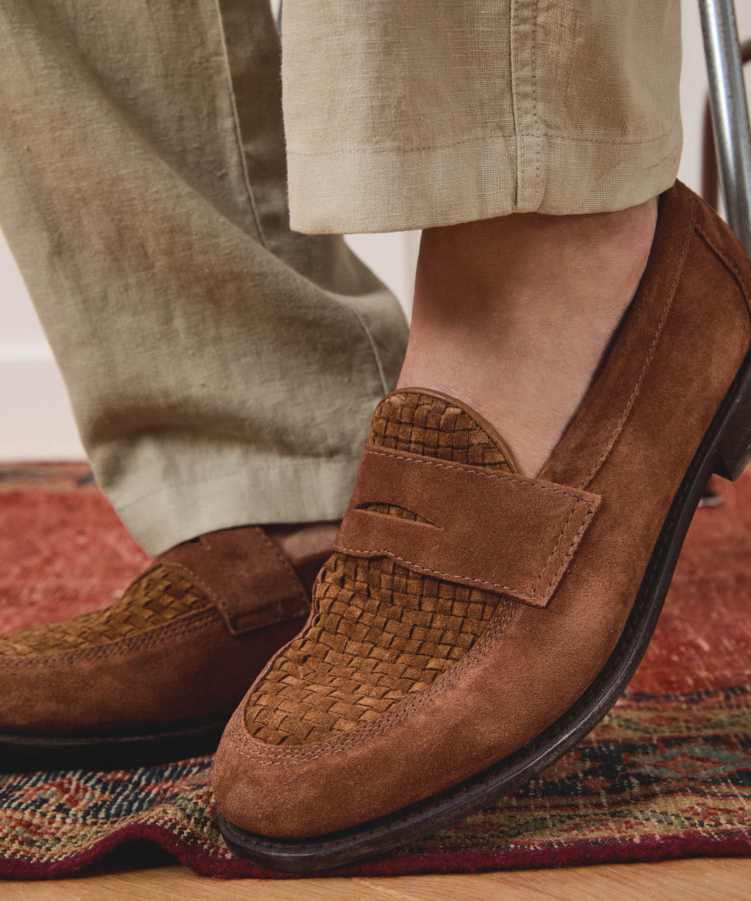 Todd Snyder x Sebago Woven Ryan Loafer - Image 3