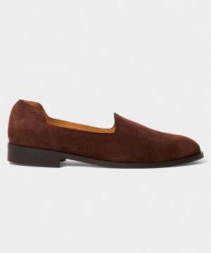 Todd Snyder x Jacques Solovi??re Suede Slipper