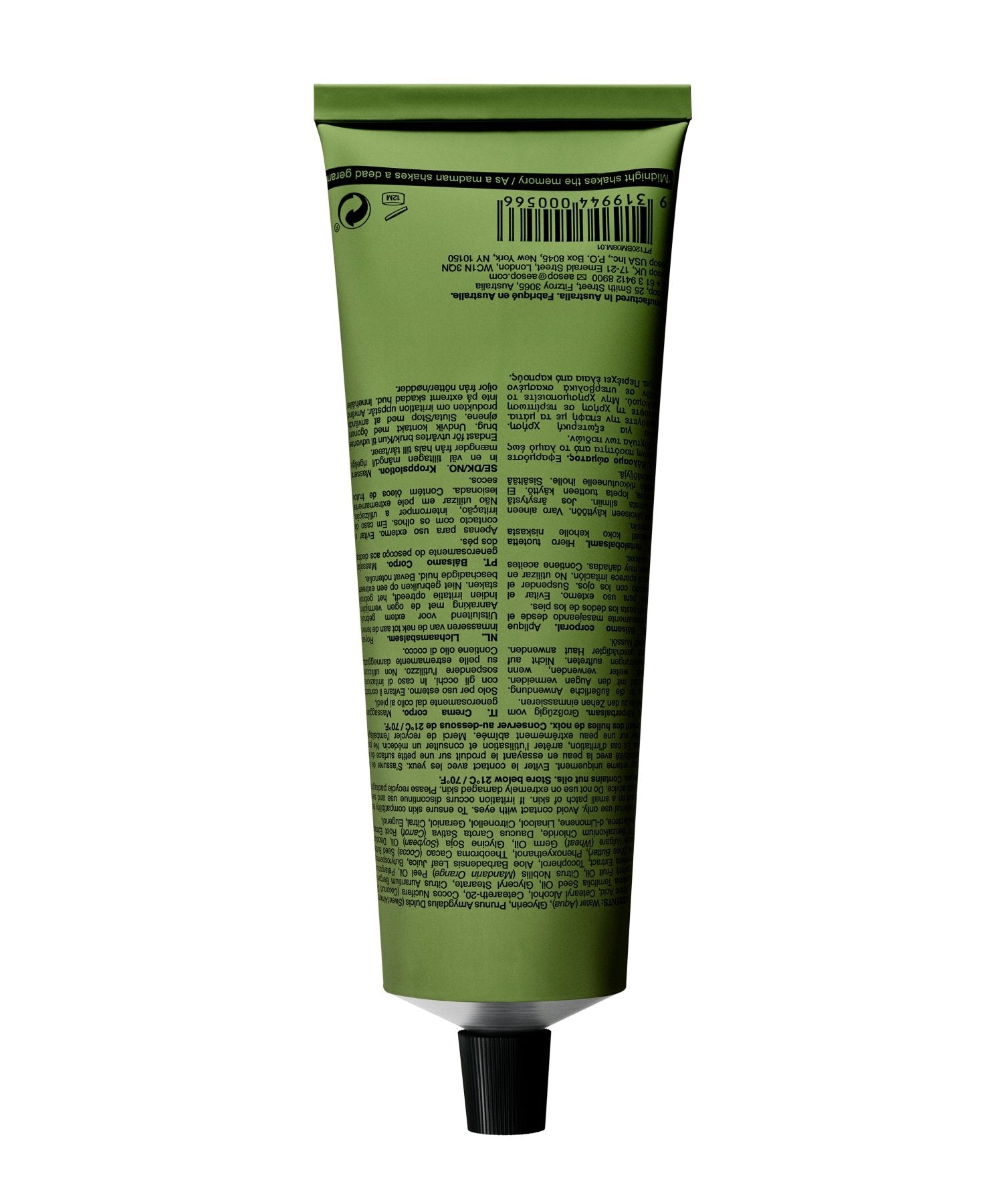 Aesop Geranium Leaf Body Balm Tube 120ml - Image 3