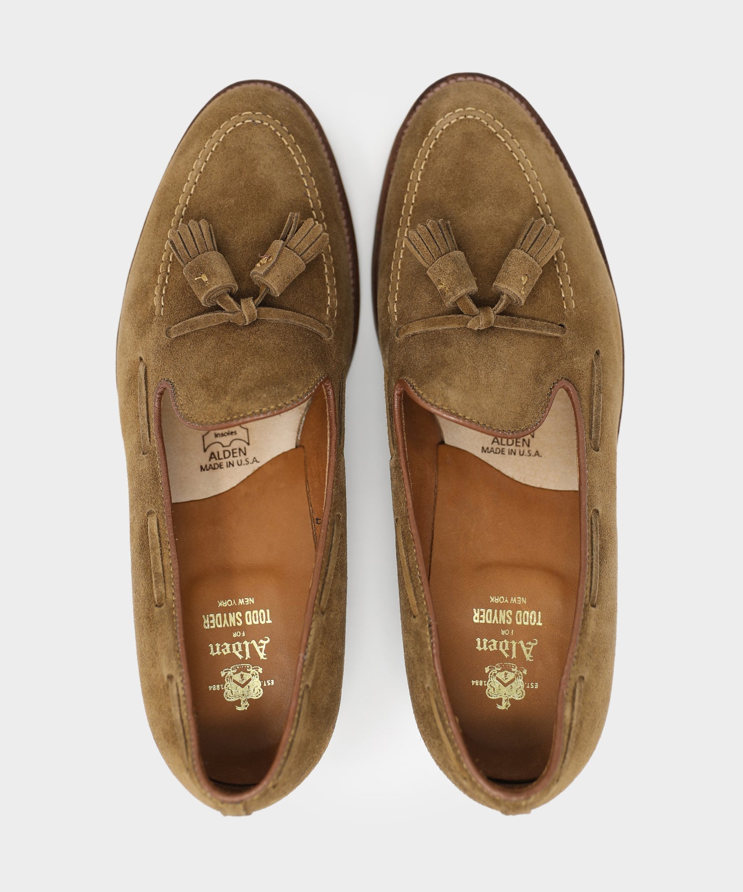 Alden Tassel Suede Loafer - Image 3