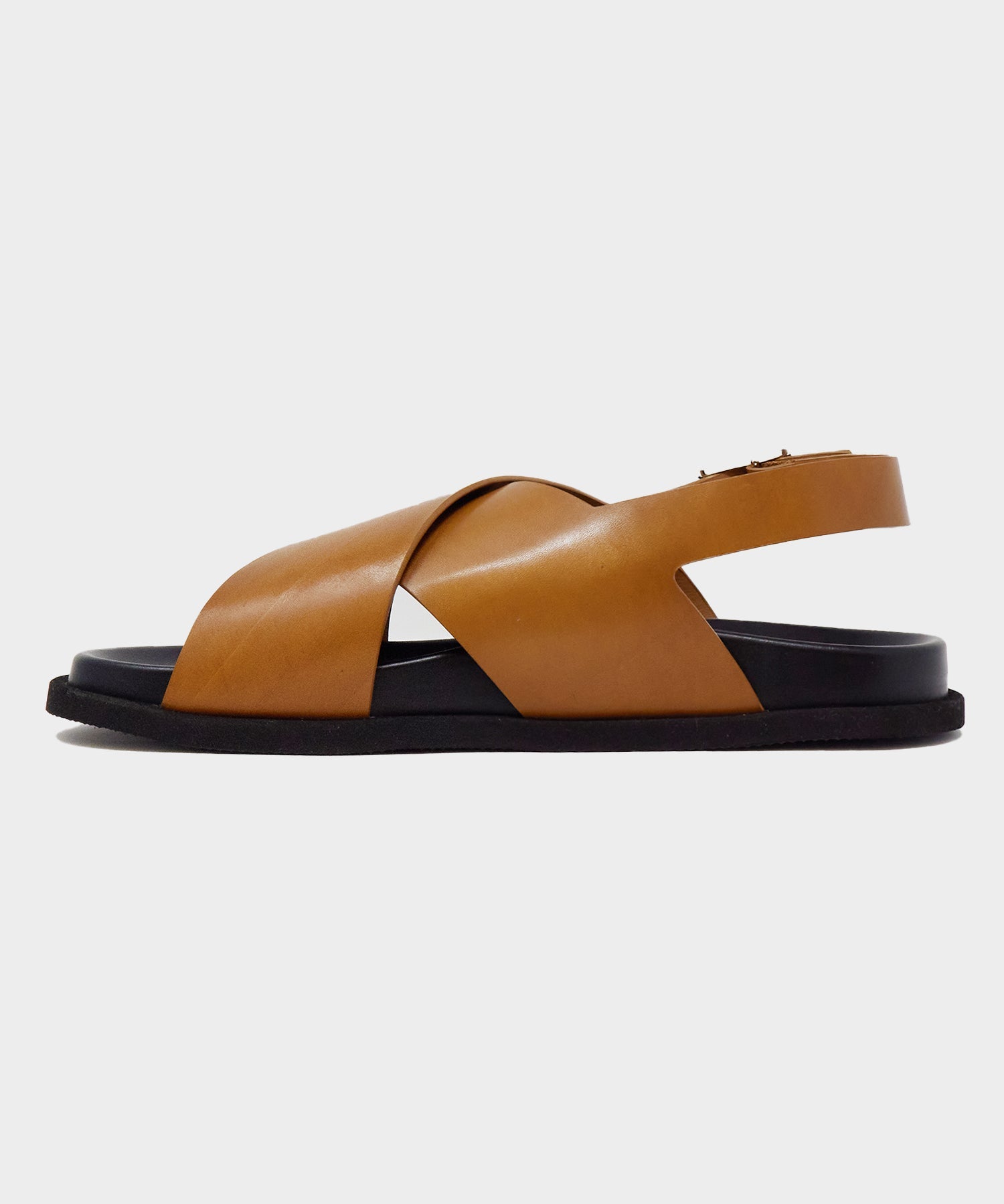 Armando Cabral Manjak Leather Sandal in Caramel - Image 4