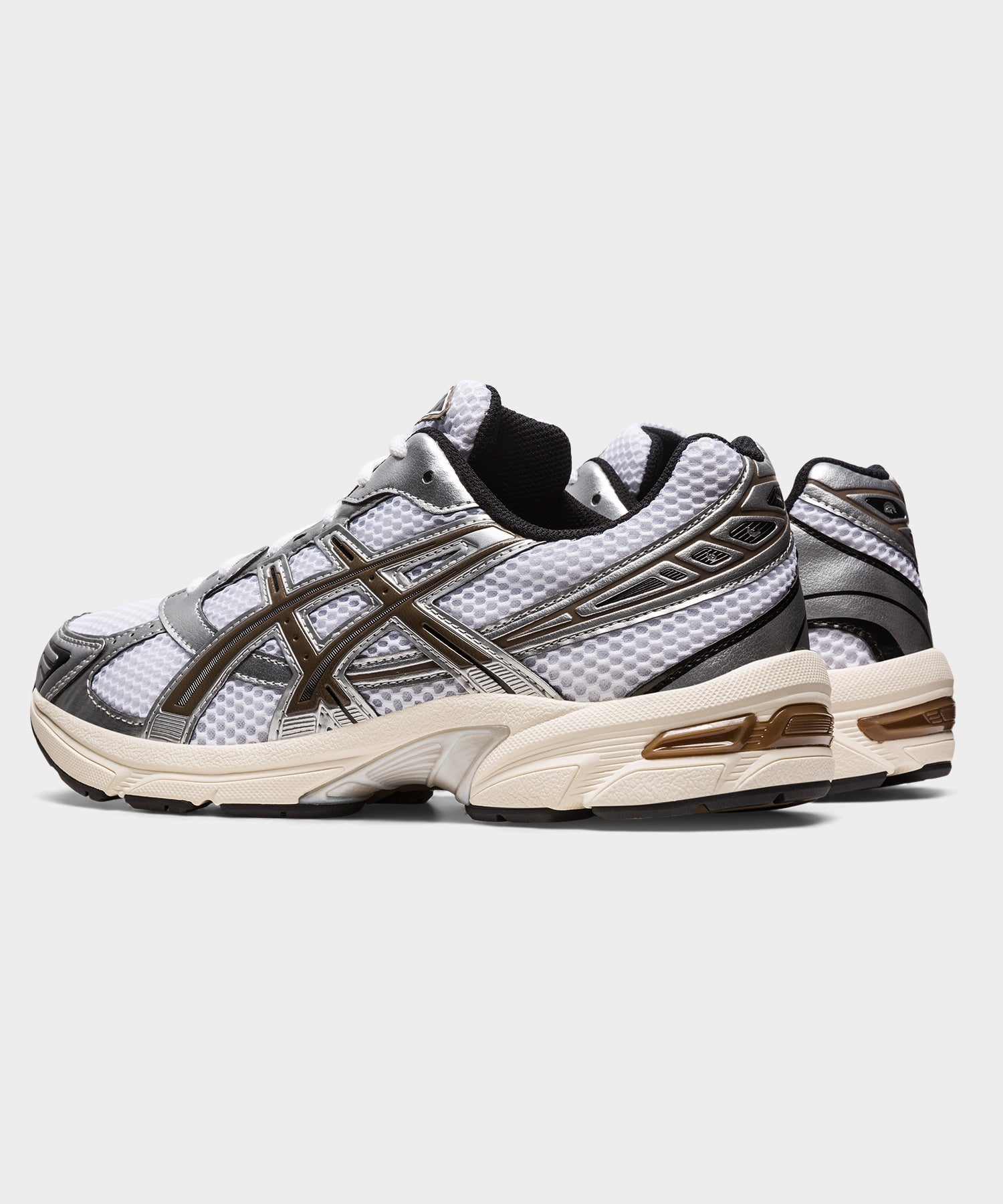 Asics Gel-1130 Sneaker in White/Clay - Image 5