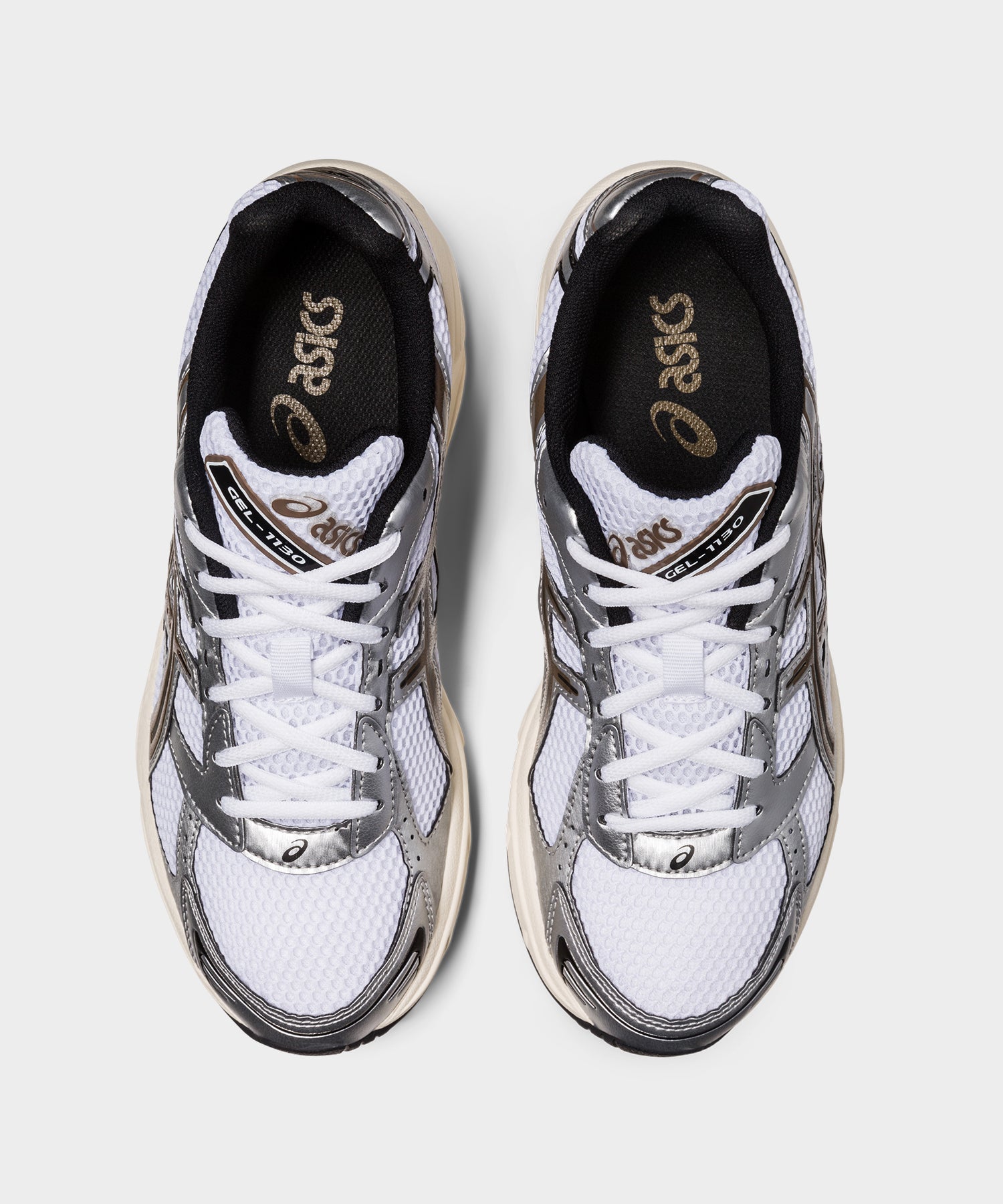 Asics Gel-1130 Sneaker in White/Clay - Image 6