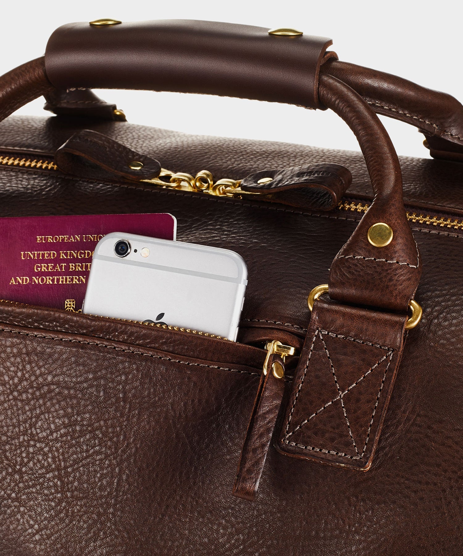 Bennett Winch Leather Weekender - Image 8
