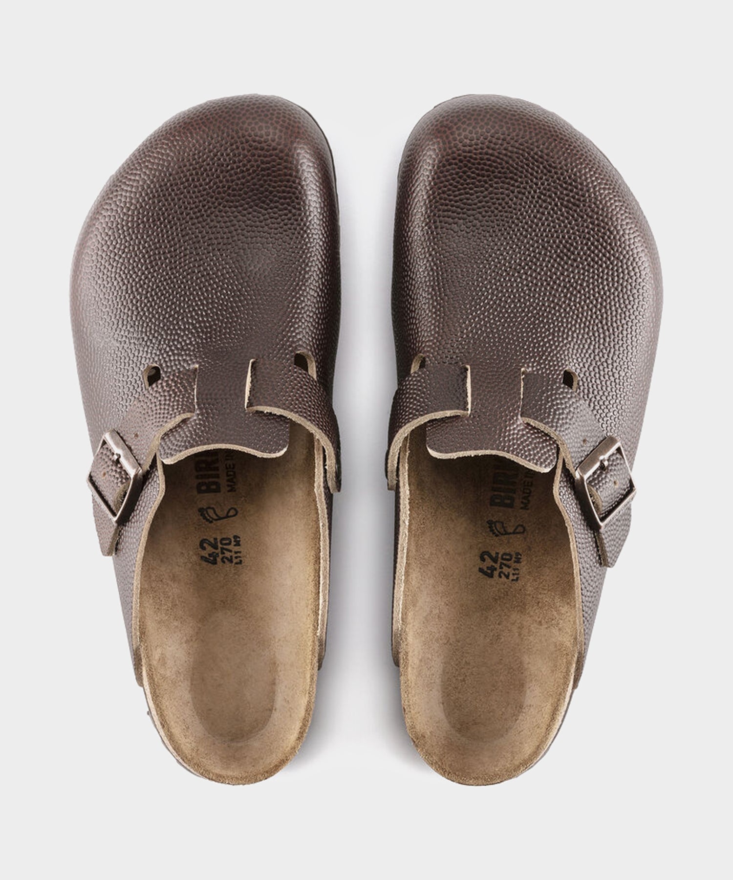 Birkenstock Boston Grip in Roast Horween Leather - Image 3