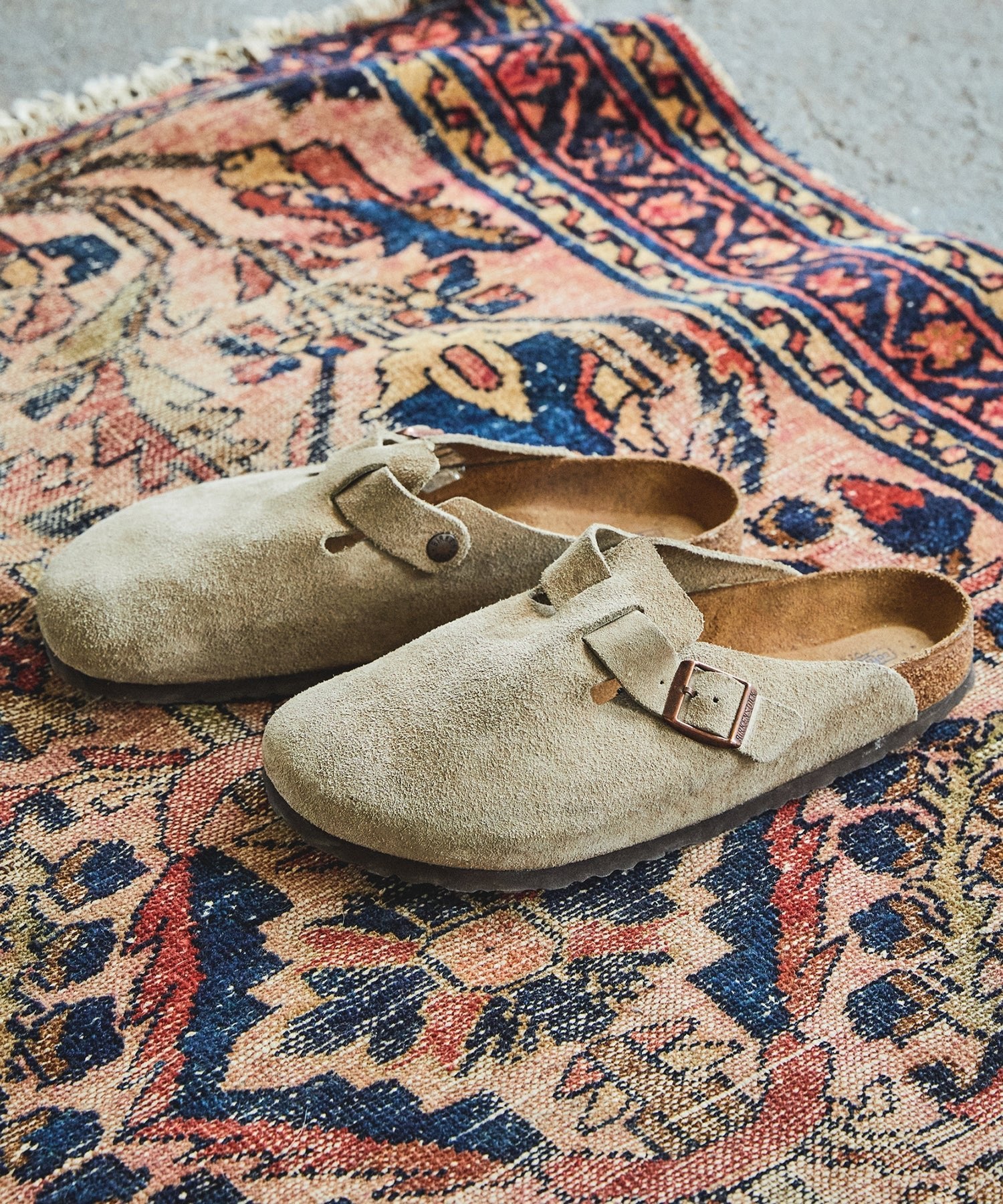 Birkenstock Boston Clog in Taupe - Image 3