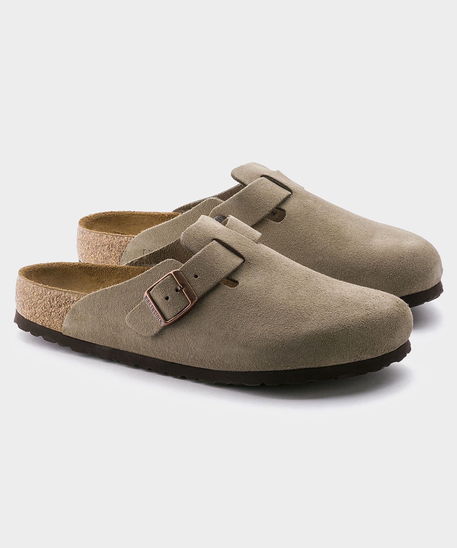 Birkenstock Boston Clog in Taupe - Image 5