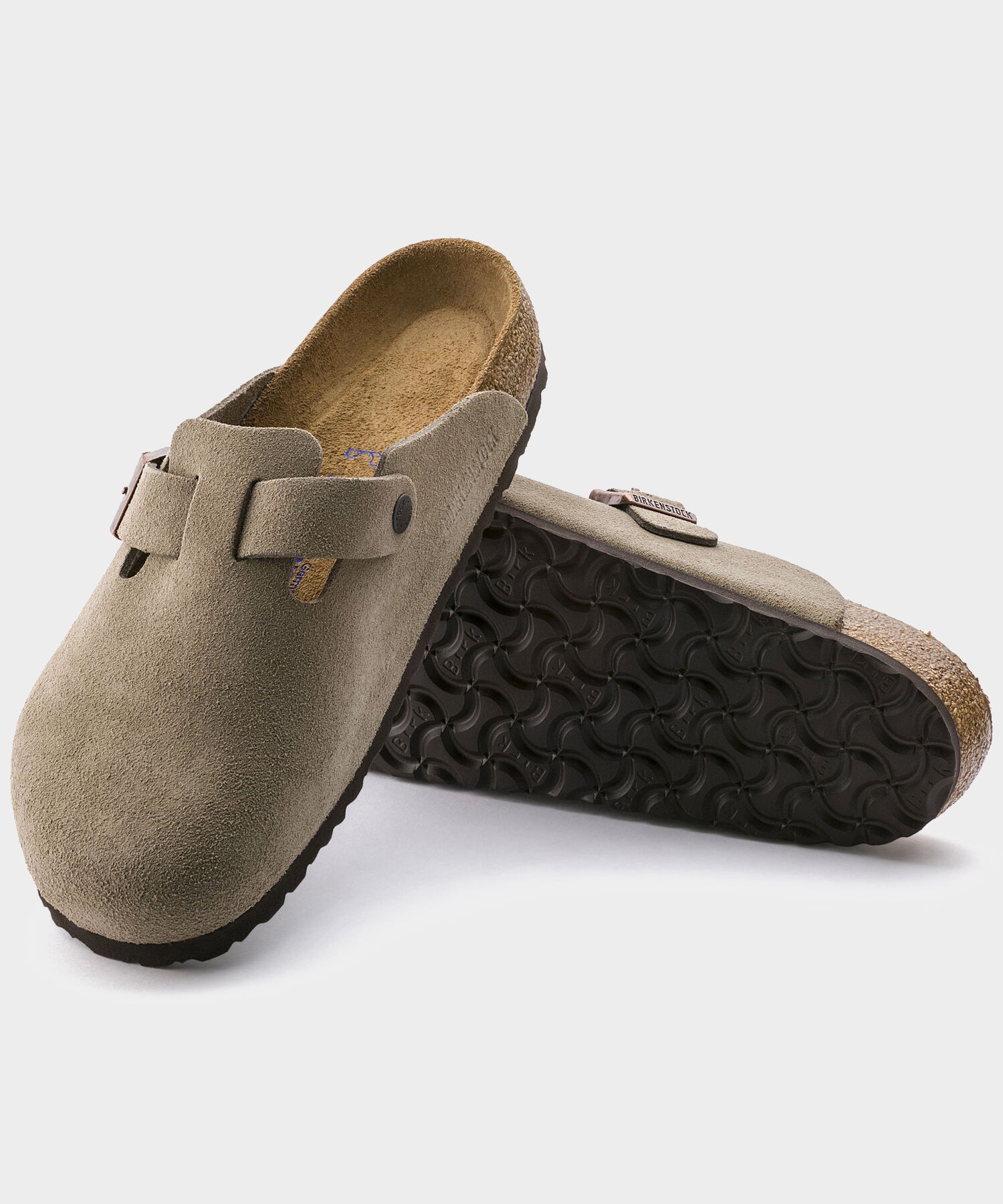 Birkenstock Boston Clog in Taupe - Image 7