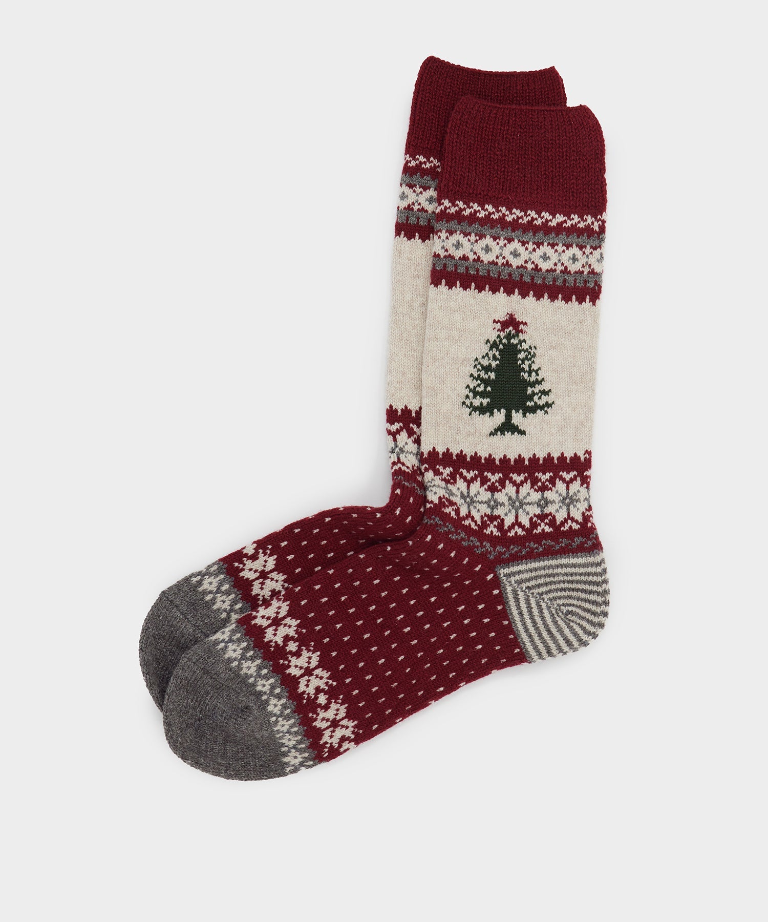 Chup Santa Wool Sock in Red - Image 2