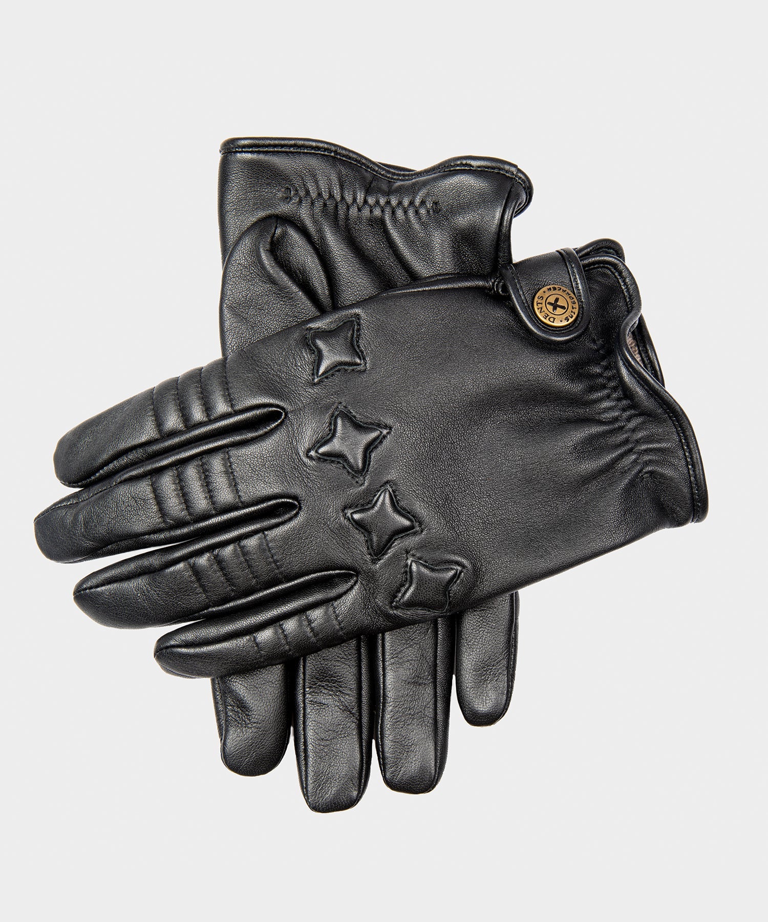 Dents Bikers Style Leather Driving Glove
