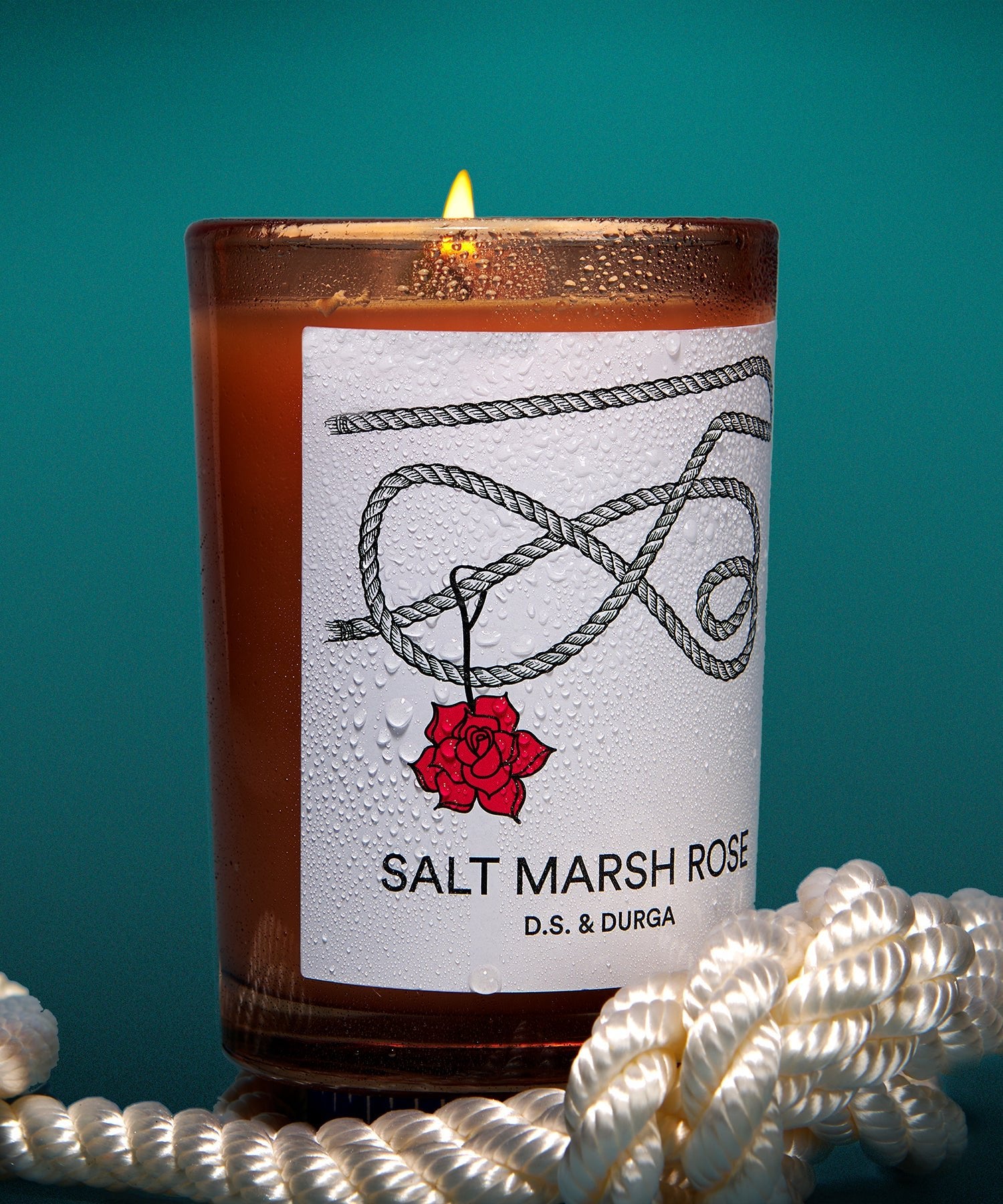 D.S. & DURGA Salt Marsh Rose Candle - Image 3