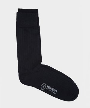 Todd Snyder x Corgi Sock in Black
