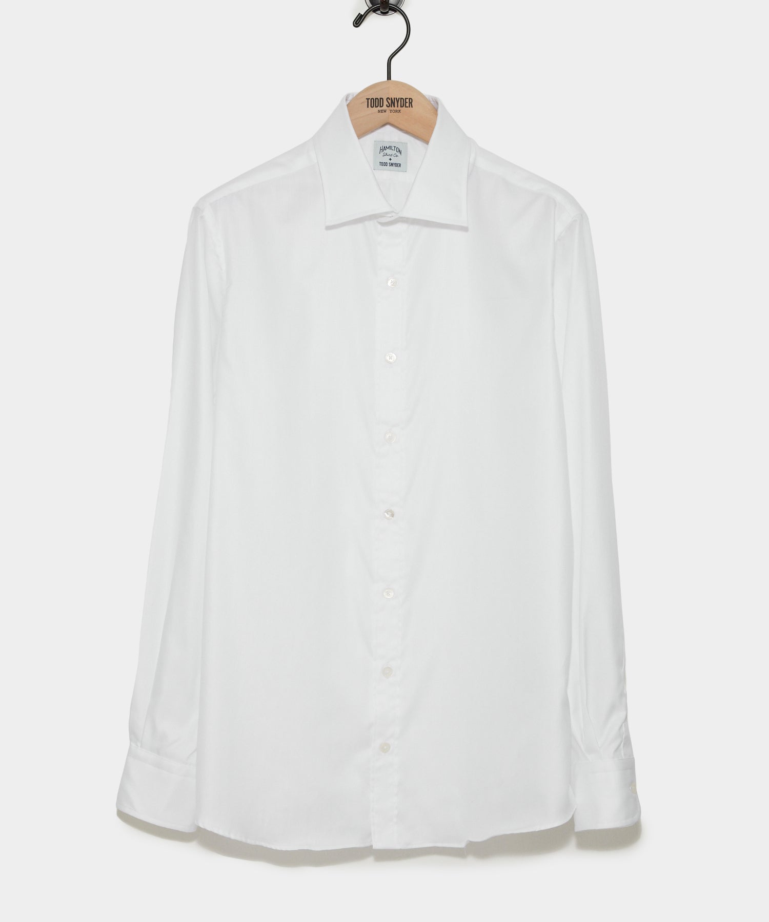 Hamilton + Todd Snyder Cotton Oxford Spread Collar Dress Shirt - Image 2