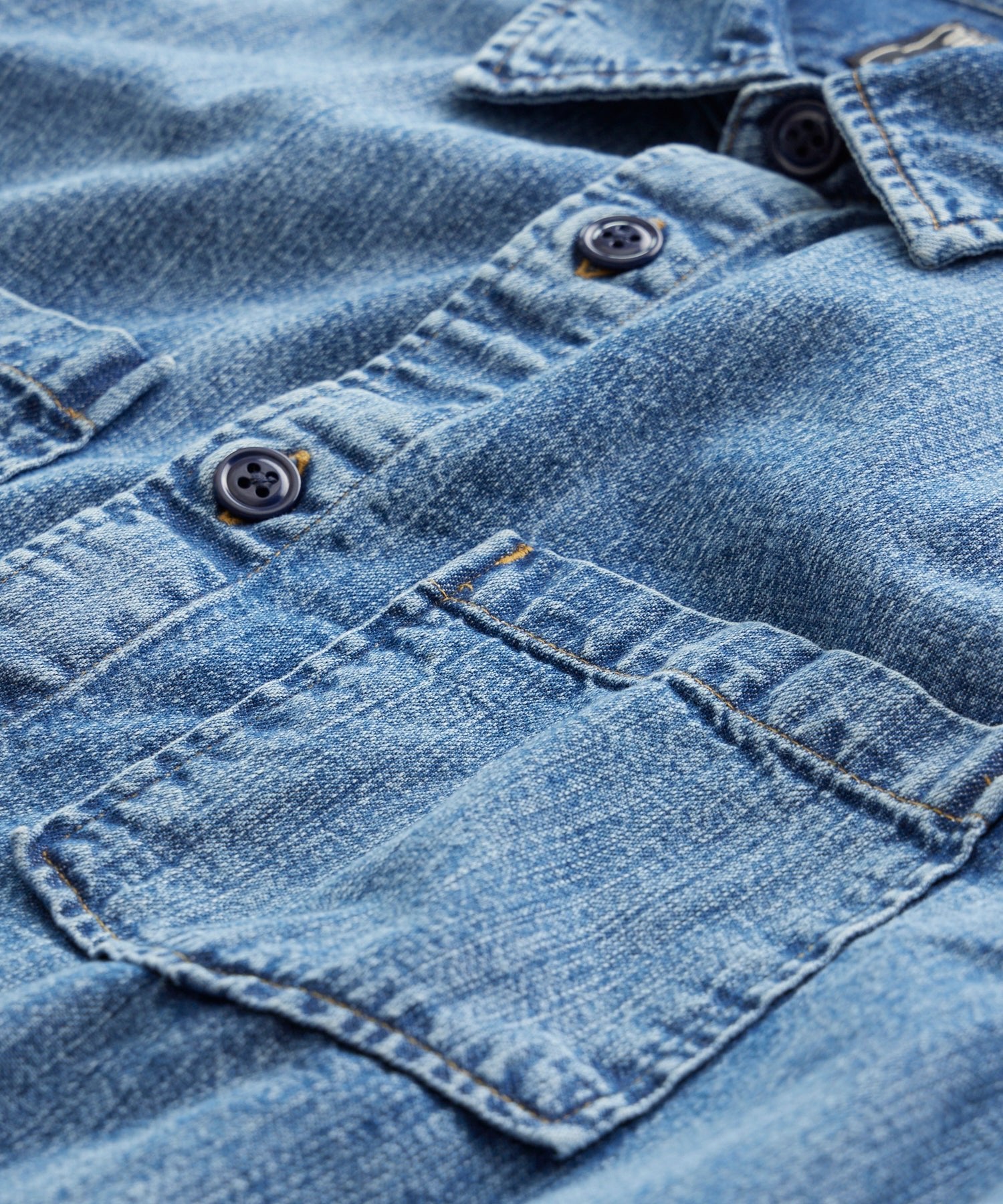 Italian Denim Overshirt - Image 5