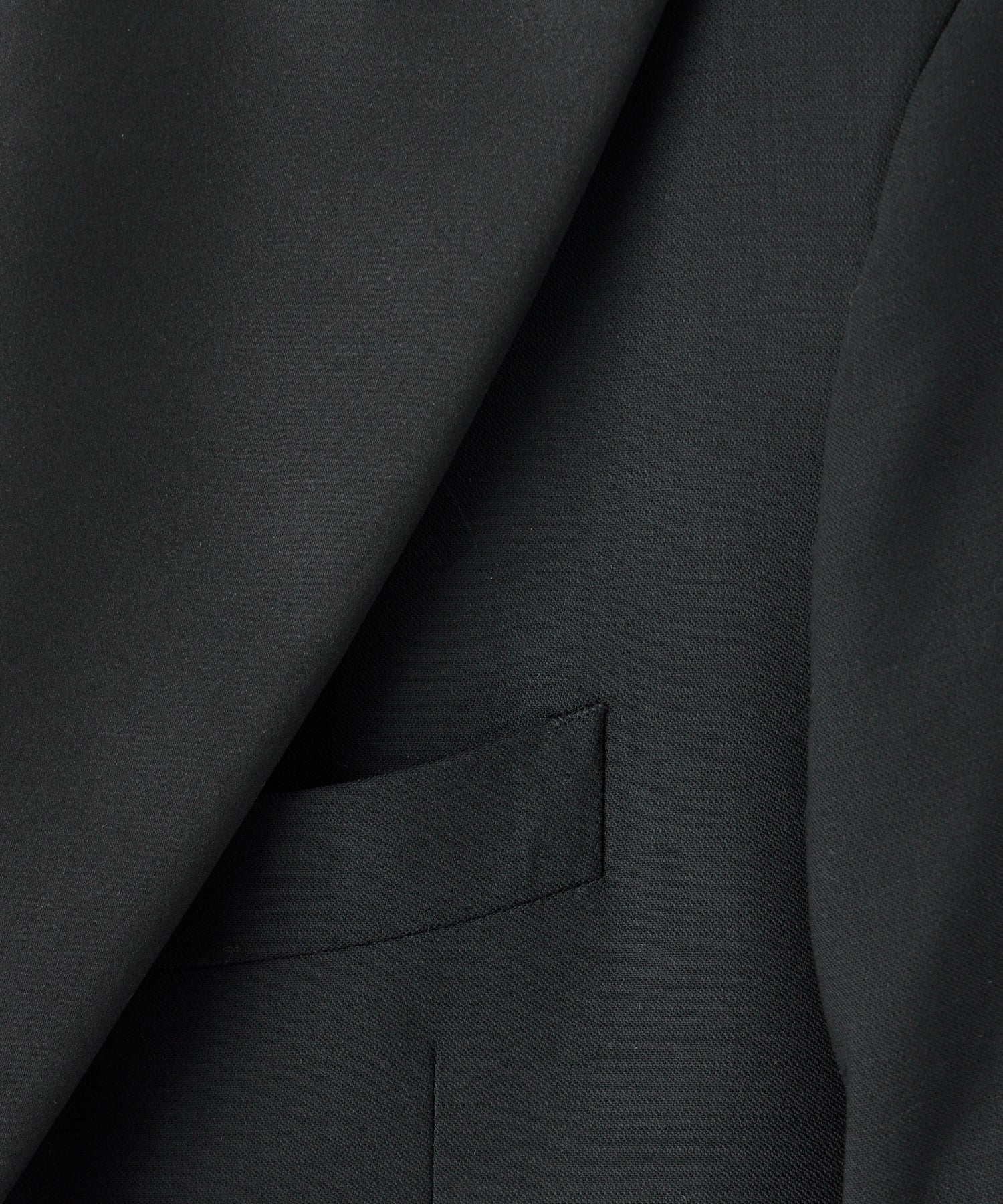Slim Italian Wool Double-Breasted Tuxedo - Image 5