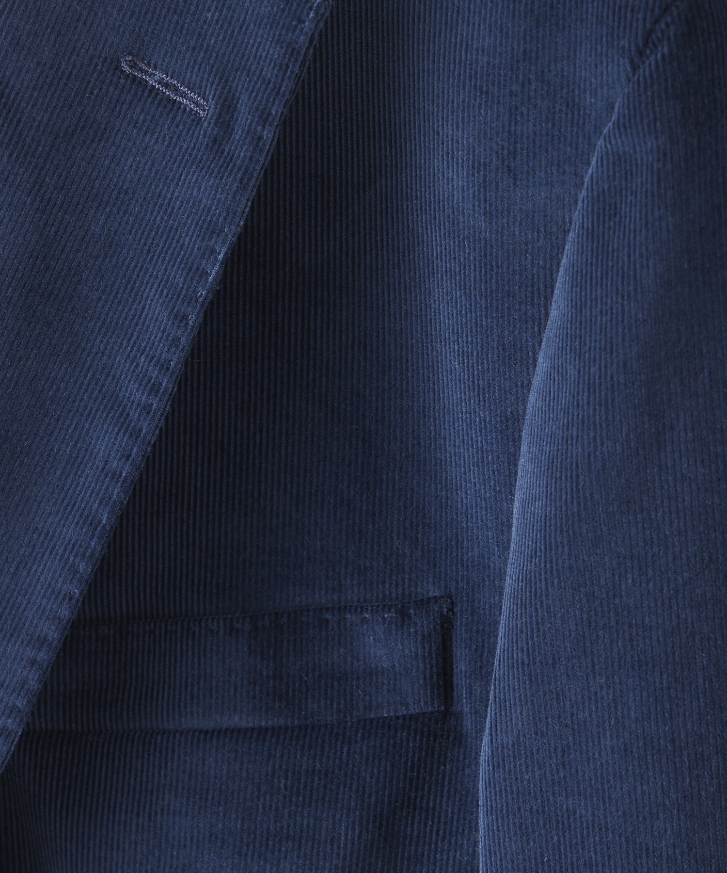 Italian Corduroy Sutton Jacket in Navy - Image 2