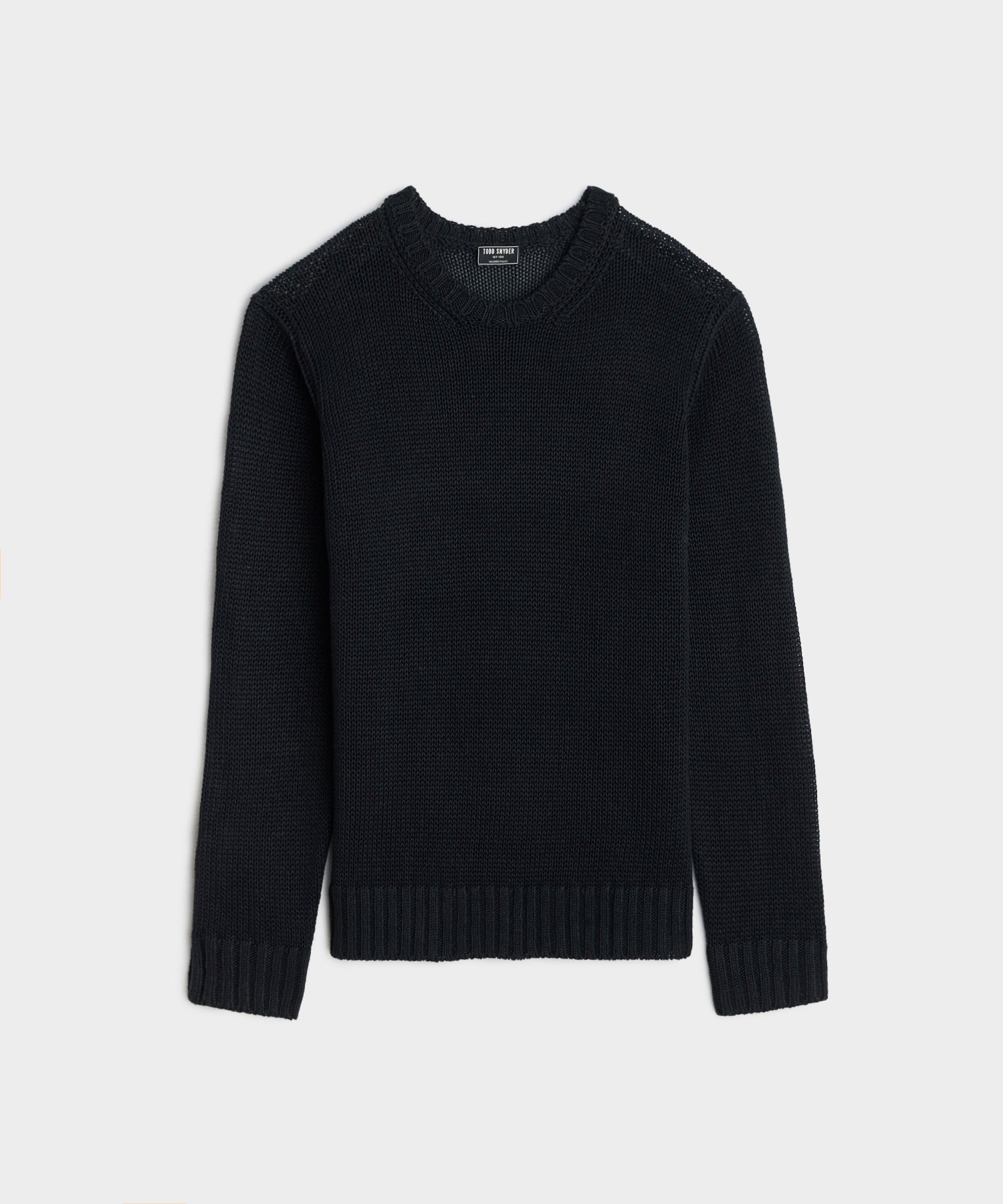 Linen Crewneck Sweater