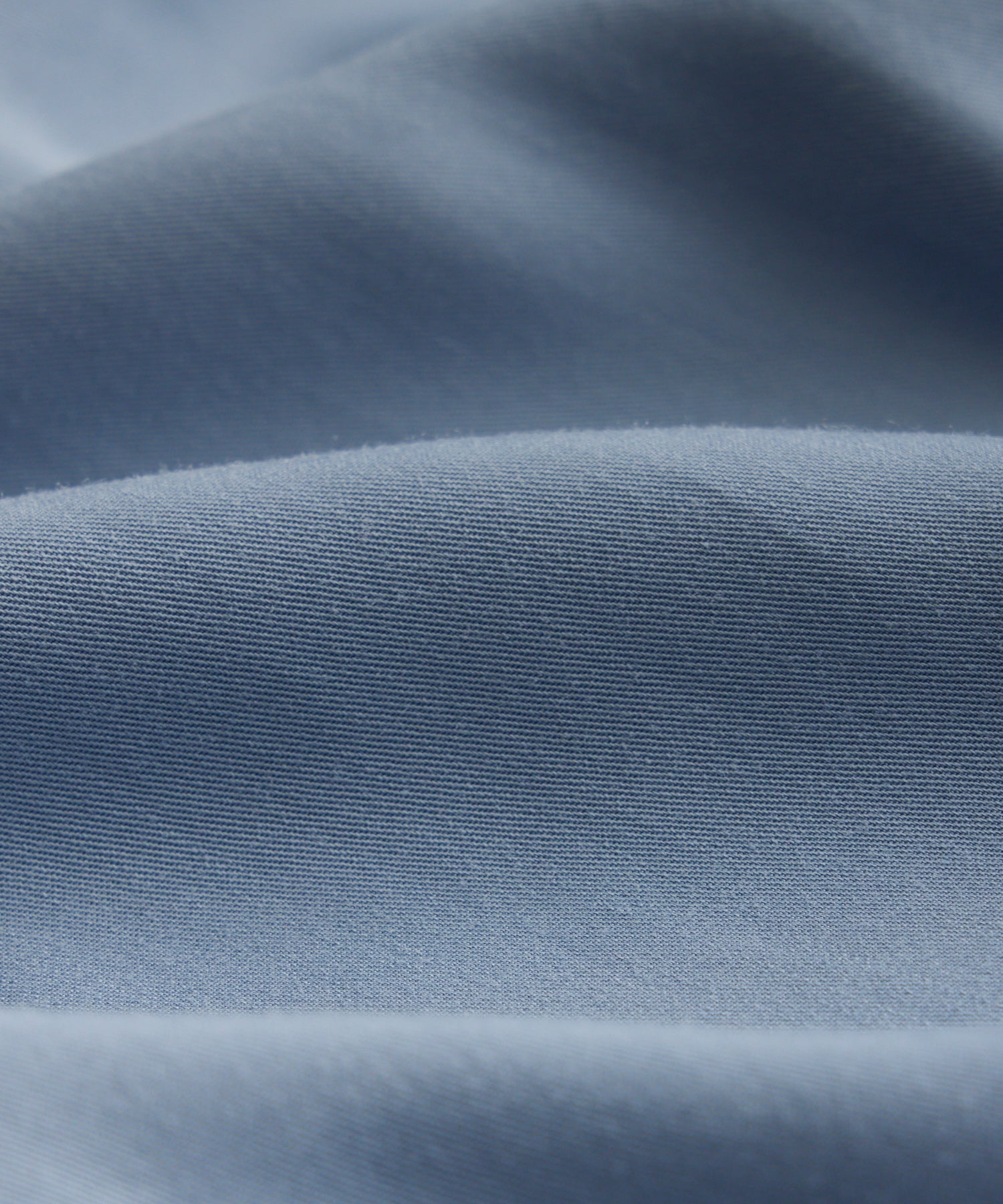 Slim Fit Rayon Hollywood Shirt in Steel Blue - Image 2