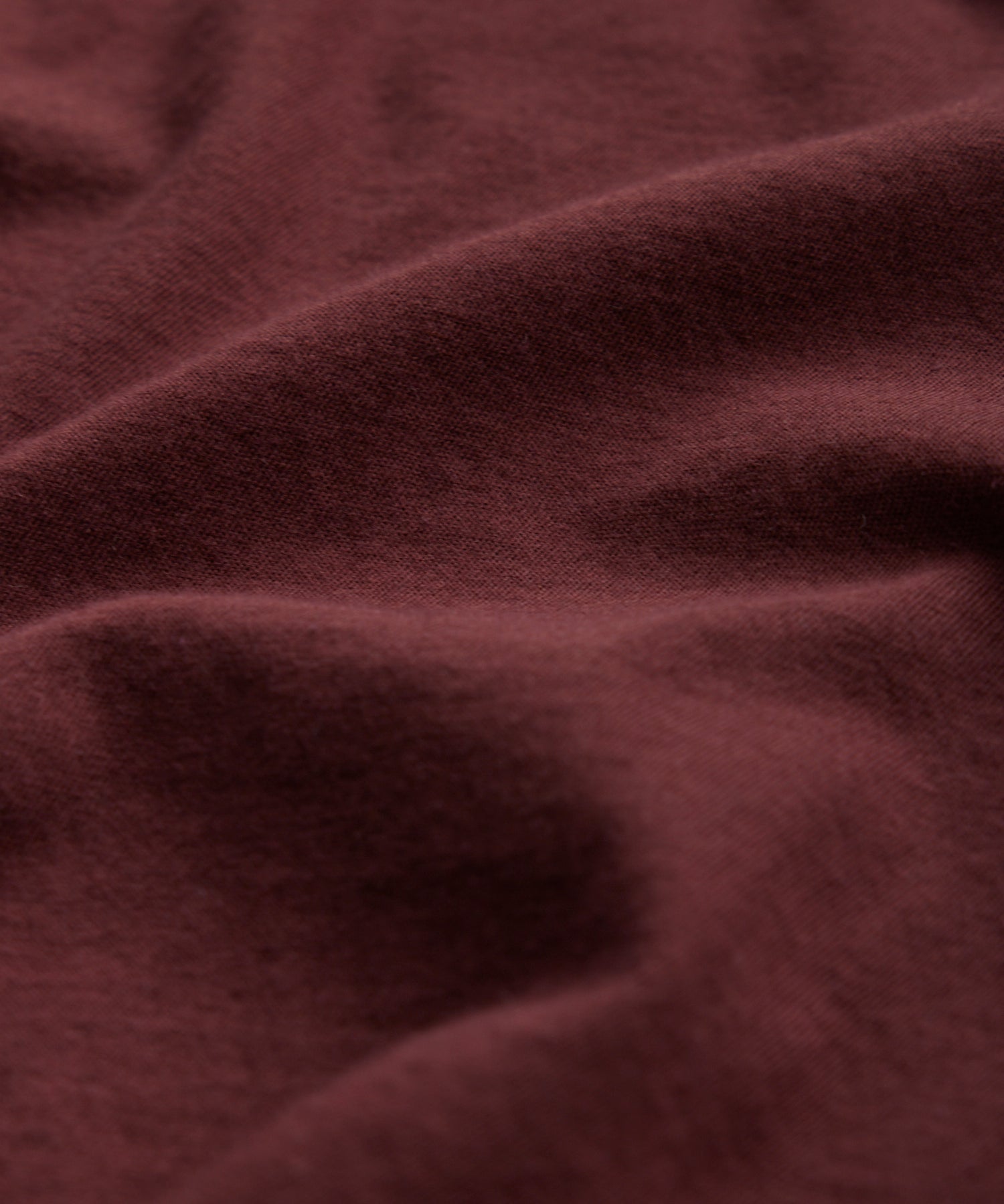 Made in L.A. Premium Jersey Tee in Classic Burgundy - Image 2