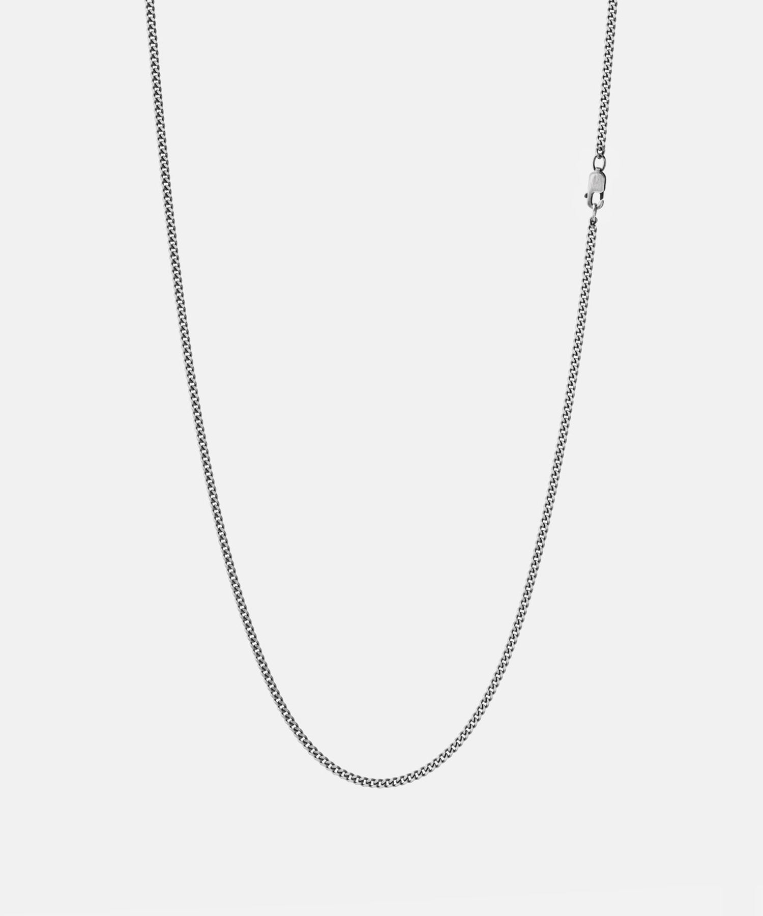 Miansai 2mm Cuban Chain Sterling Silver - Image 2