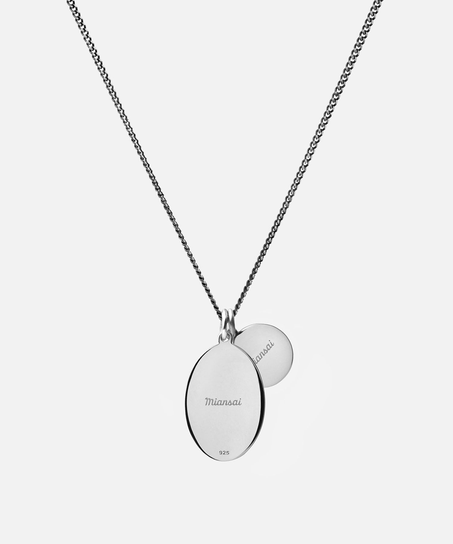 Miansai Fortuna Silver Pendant Necklace - Image 2
