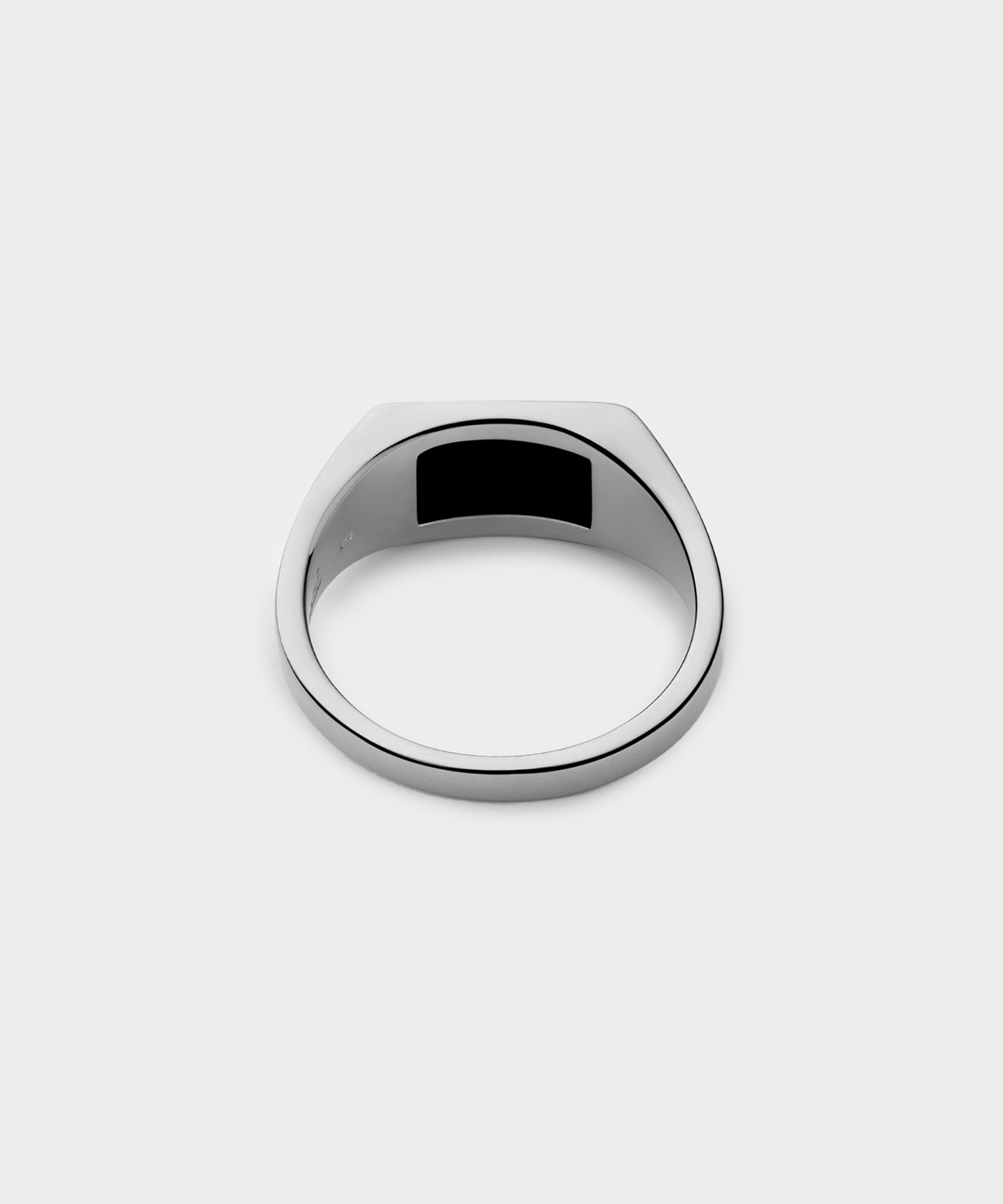 Miansai Sterling Silver Lennox Onyx Ring - Image 2