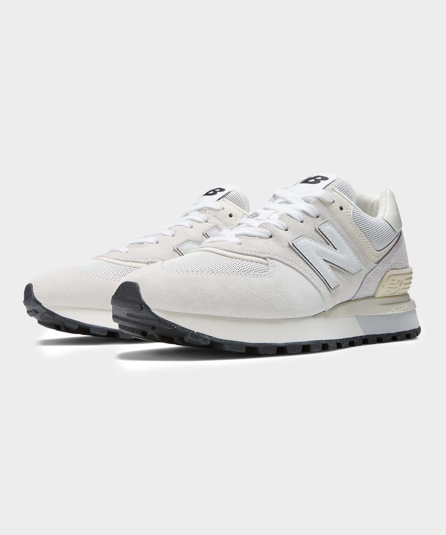 New Balance 574 Grey with White - Image 4