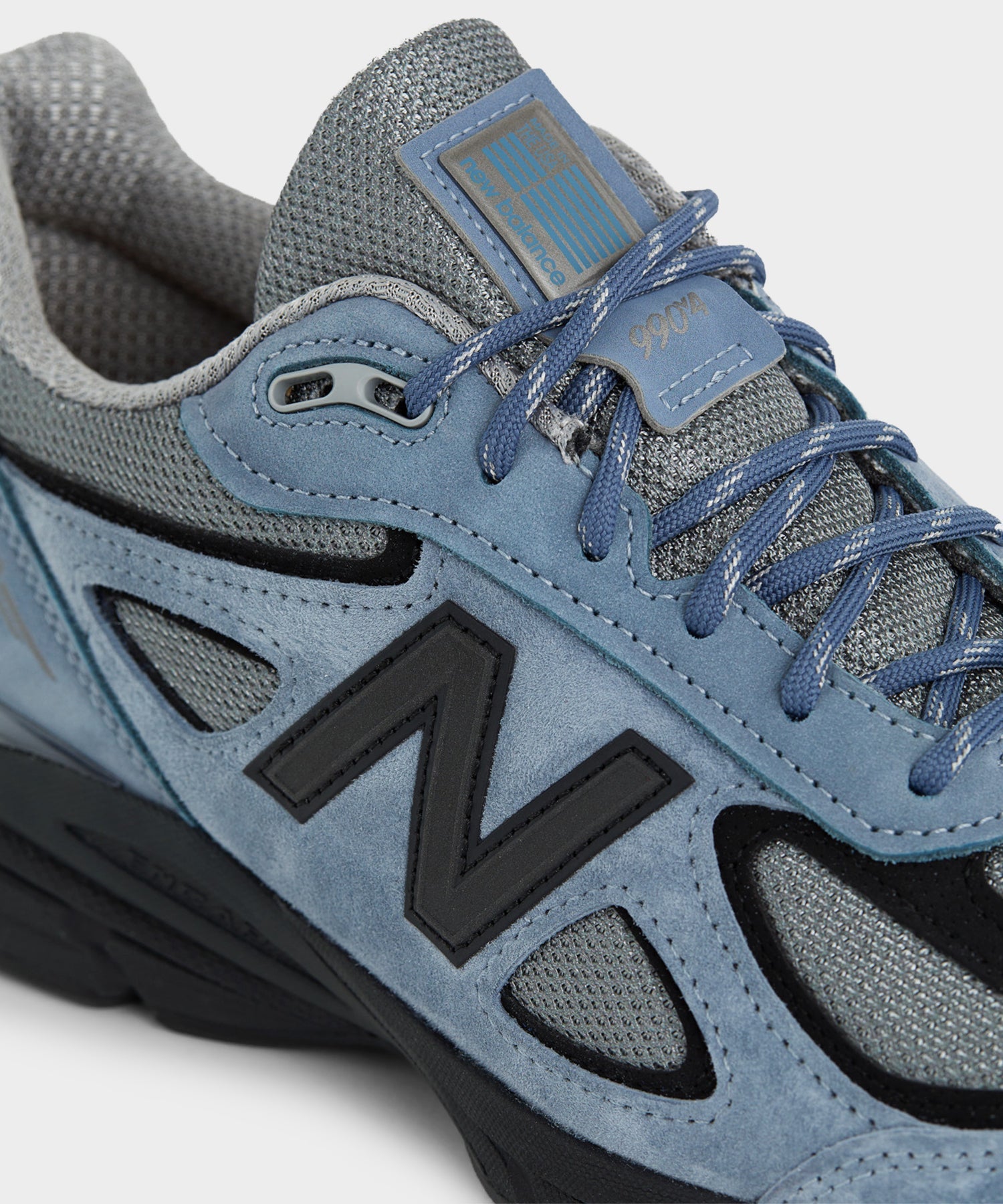 New Balance Made in USA 990v4 in Arctic Grey - Image 4
