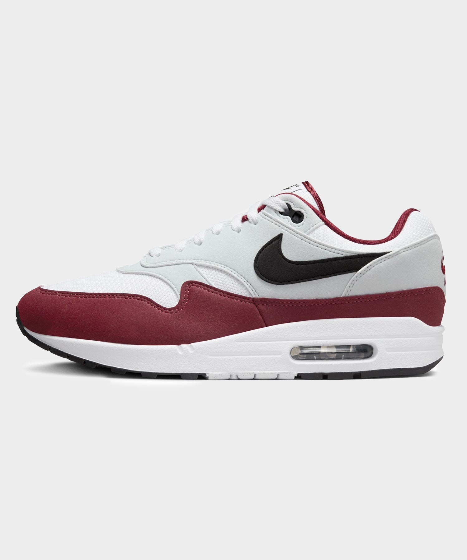 Nike Air Max 1 White / Dark Team Red - Image 2