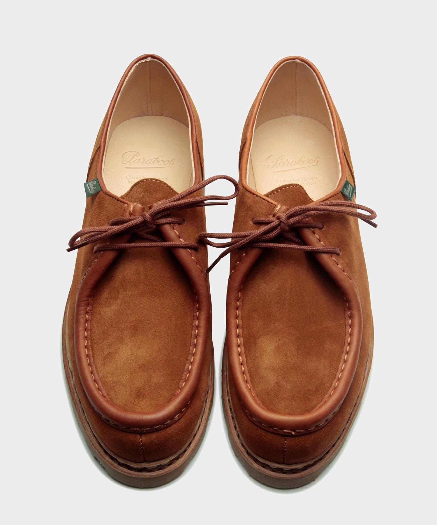Paraboot Suede Michael Derby Shoe - Image 3