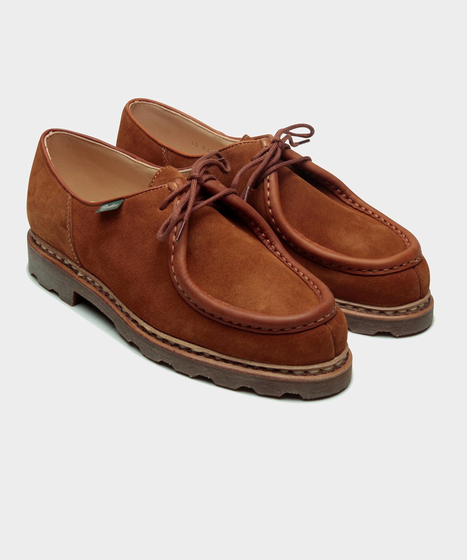 Paraboot Suede Michael Derby Shoe - Image 2