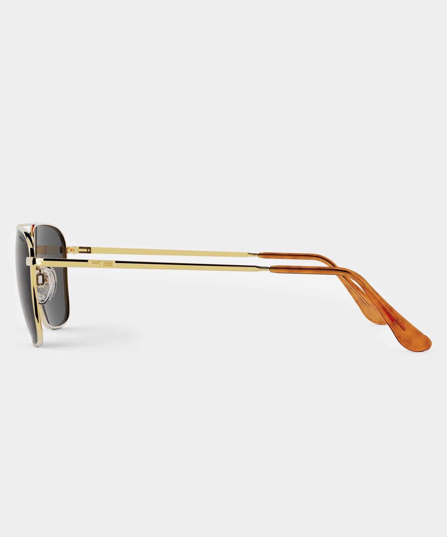 Randolph Skytec Glass Polarized Sunglasses in American Grey & 23k Gold - Image 3