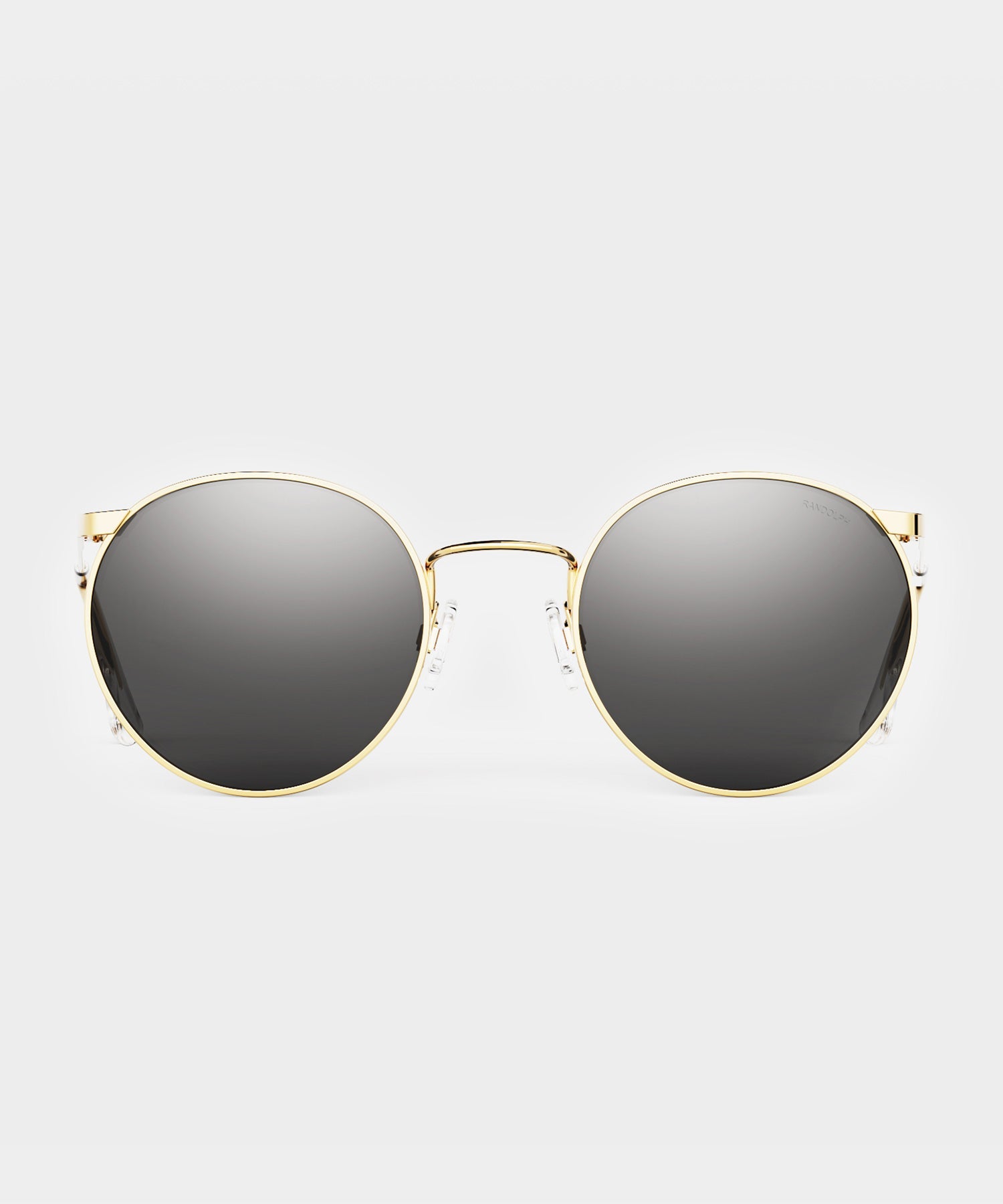 Randolph Skytec Glass Polarized Sunglasses in American Grey & 23k Gold - Image 3