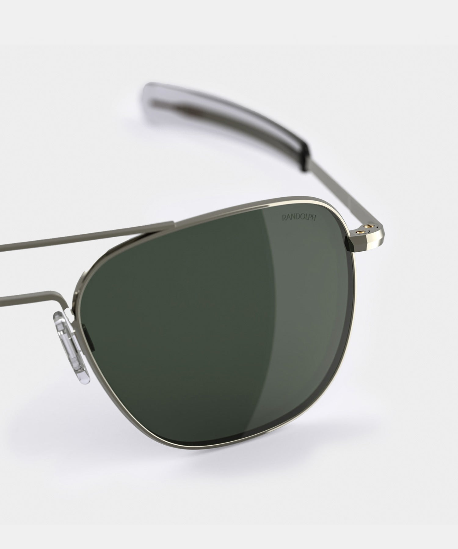 Randolph x Todd Snyder Aviator in Gunmetal 58 MM - Image 4