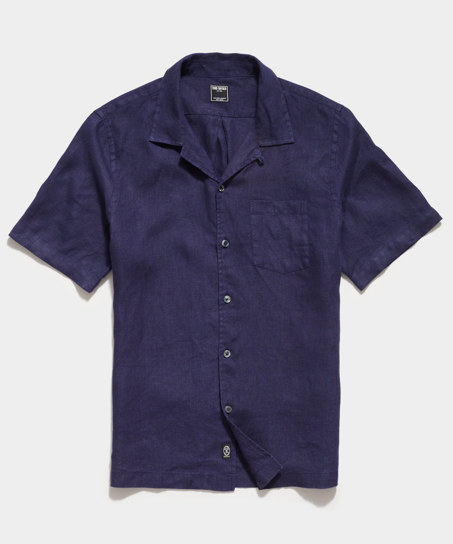 Sea Soft Irish Linen Camp Collar Shirt