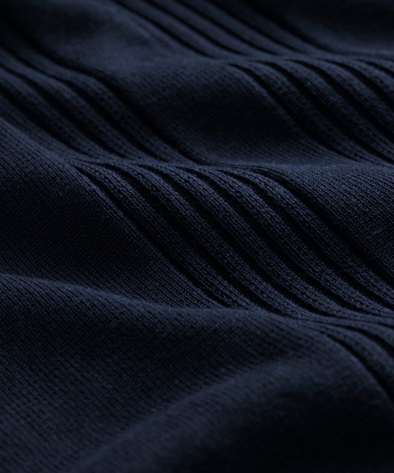 Silk-Cotton Ribbed Sweater Polo - Image 3