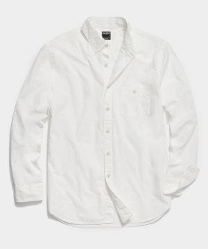 Slim Fit Favorite Poplin Shirt in White
