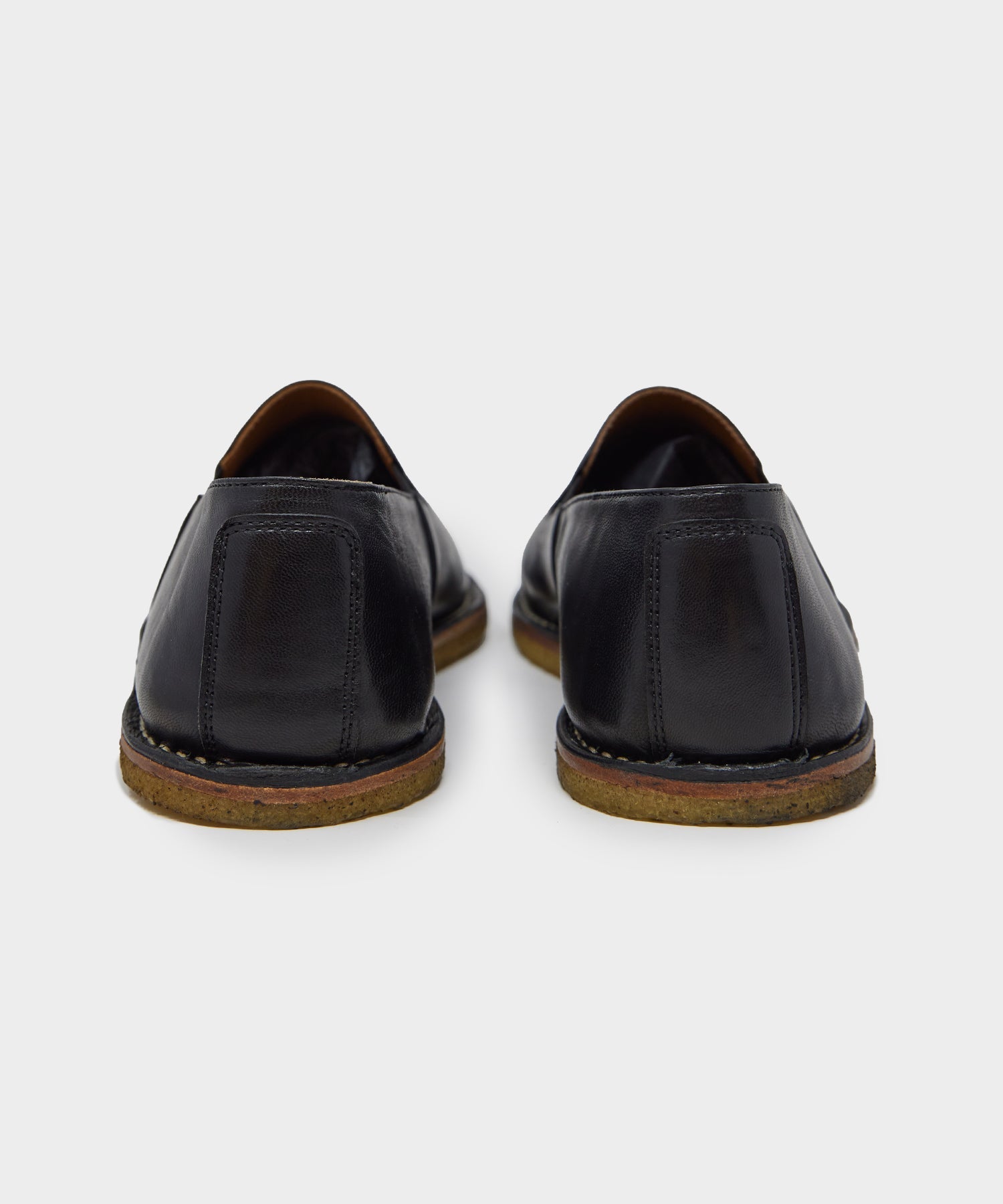 Todd Snyder x Armando Cabral Balanta Leather Espadrille in Black - Image 4