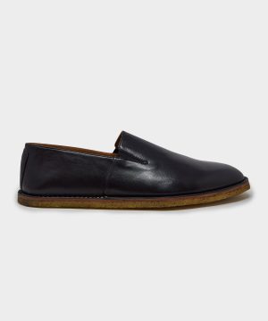 Todd Snyder x Armando Cabral Balanta Leather Espadrille in Black