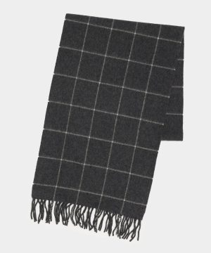 Todd Snyder x Joshua Ellis Cashmere Windowpane Scarf