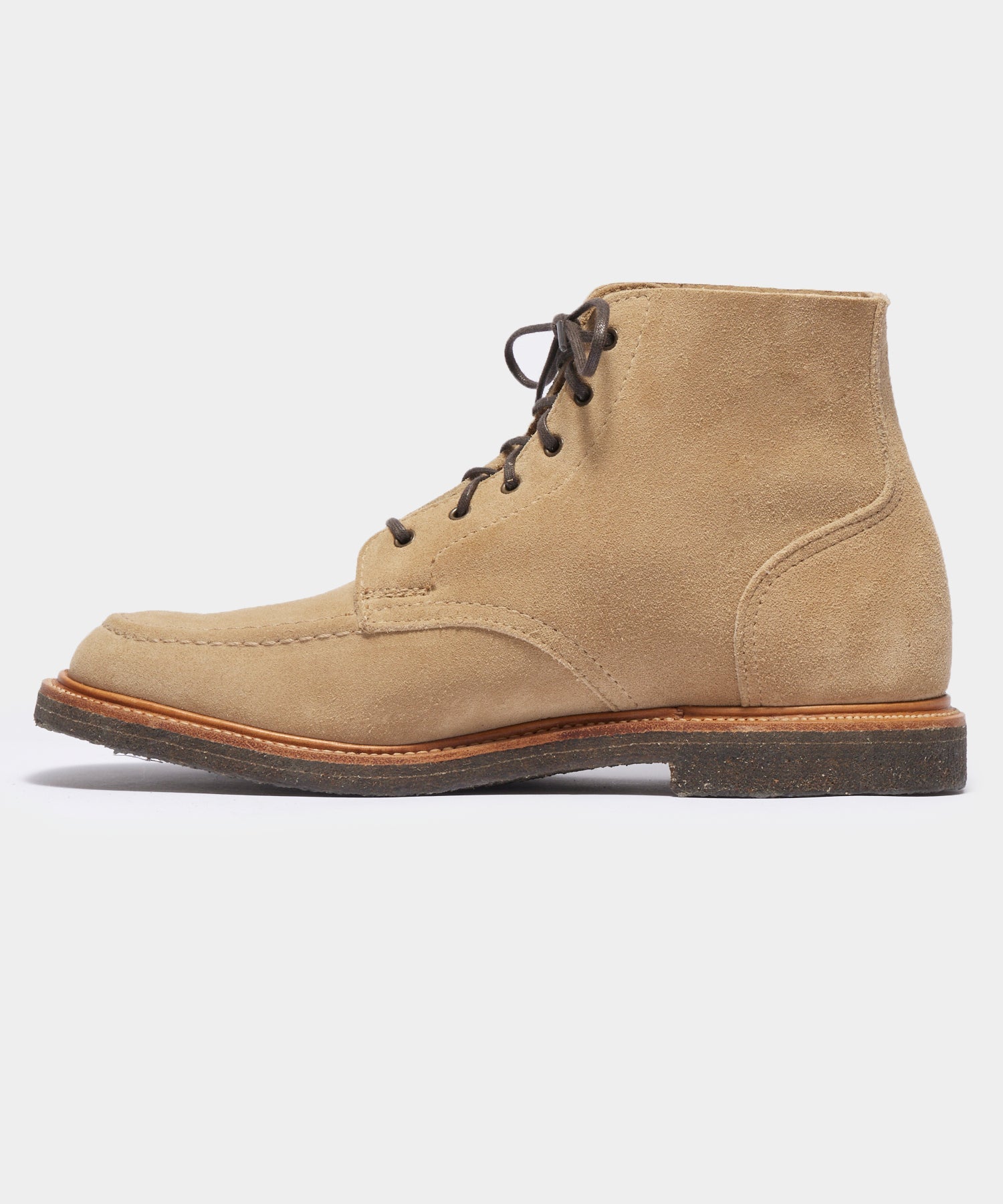 Todd Snyder x Sanders Apron Suede Boot - Image 4