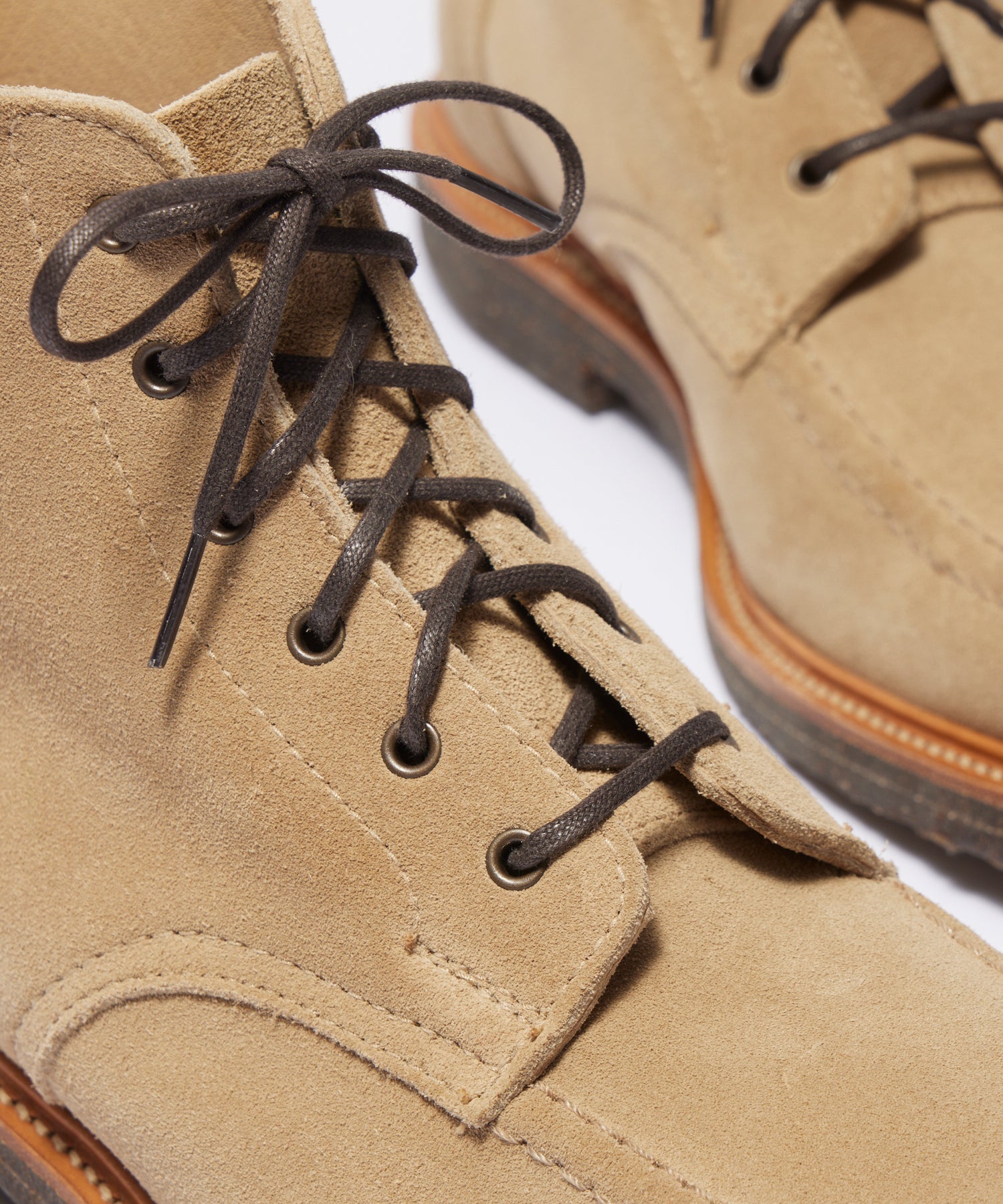Todd Snyder x Sanders Apron Suede Boot - Image 5