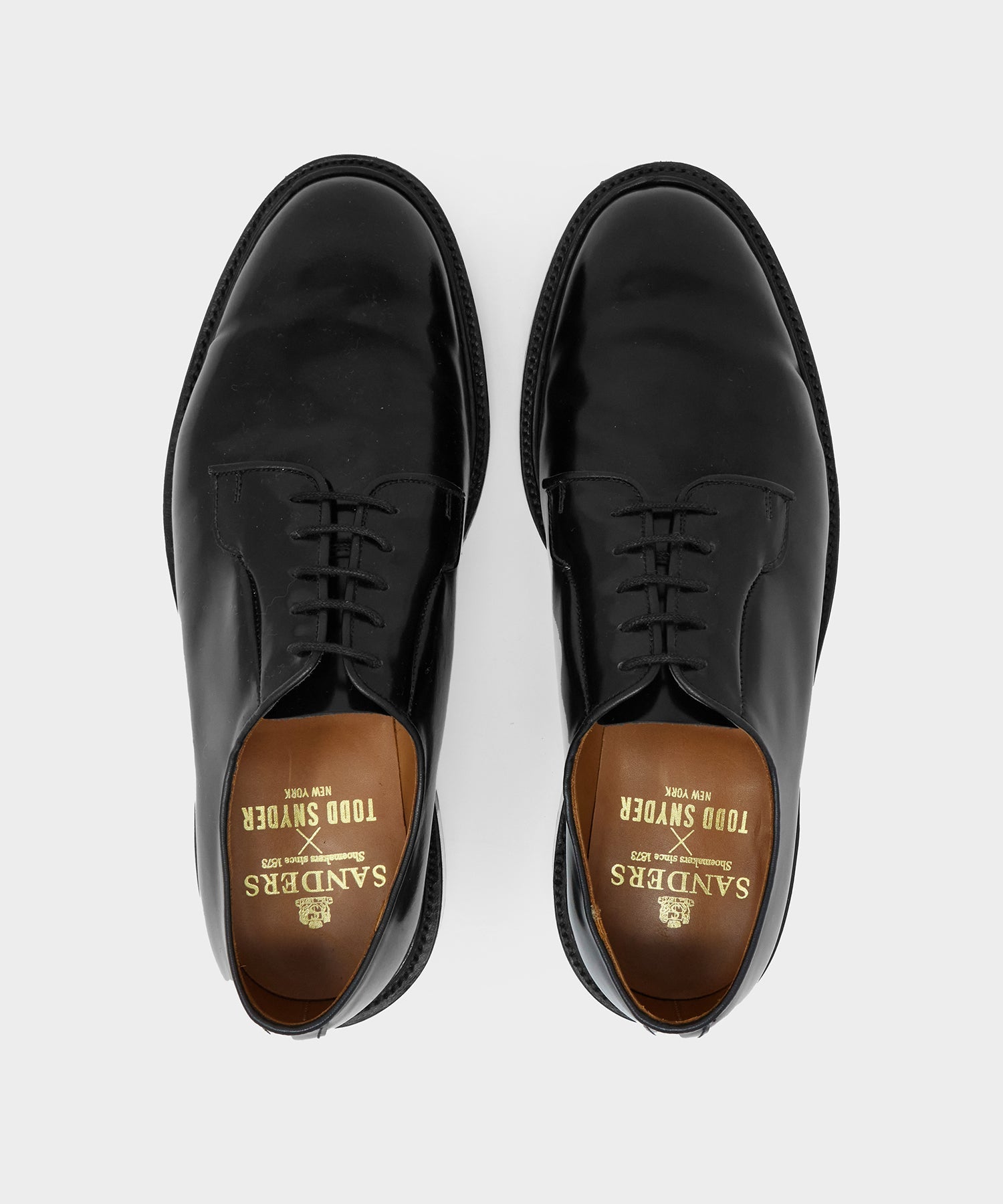 Todd Snyder x Sanders Leather Gibson Derby - Image 5