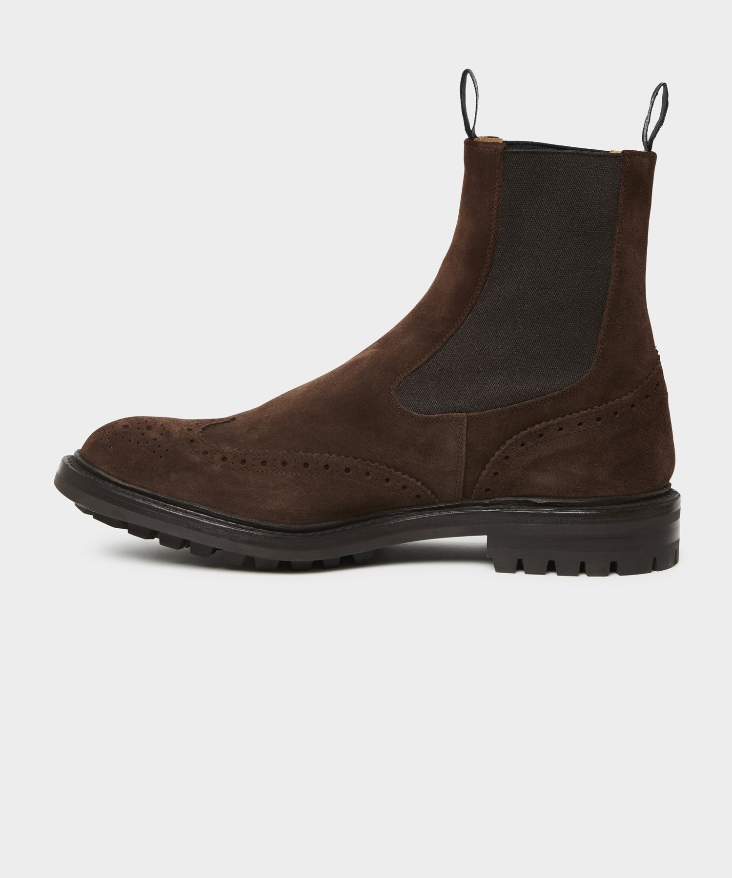 Todd Snyder x Tricker's Henry Wing Cap Chelsea Suede Boot - Image 2