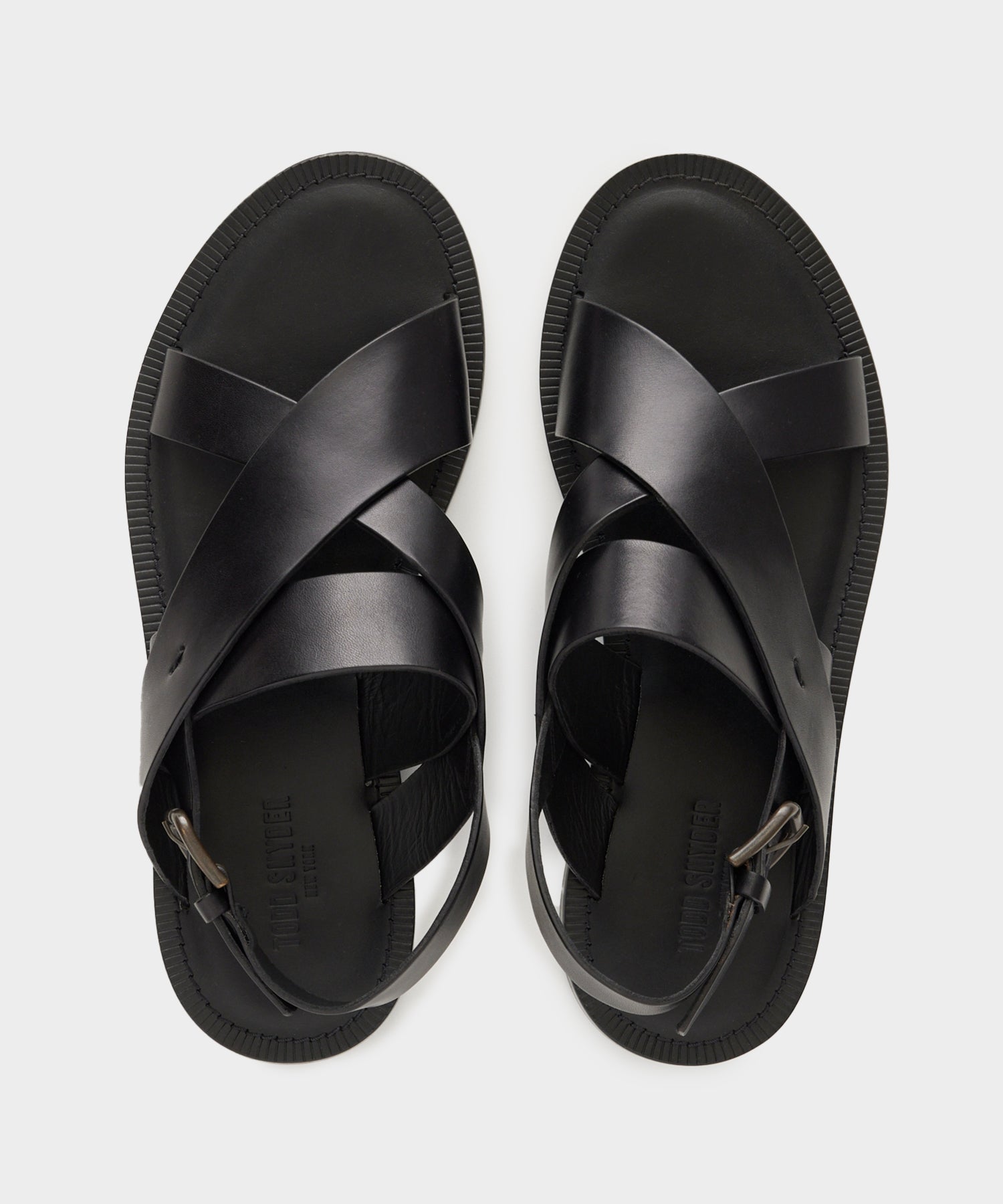 Tuscan Leather Crossover Backstrap Sandal - Image 5