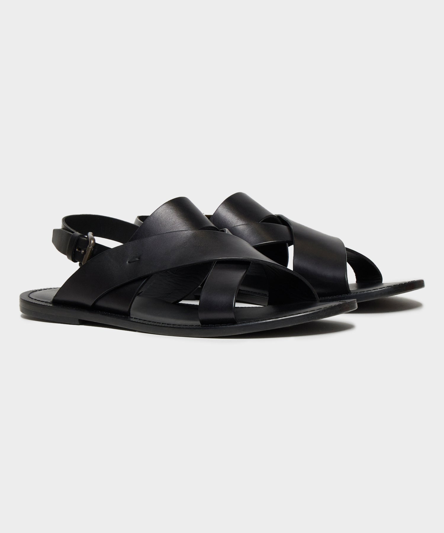 Tuscan Leather Crossover Backstrap Sandal - Image 3